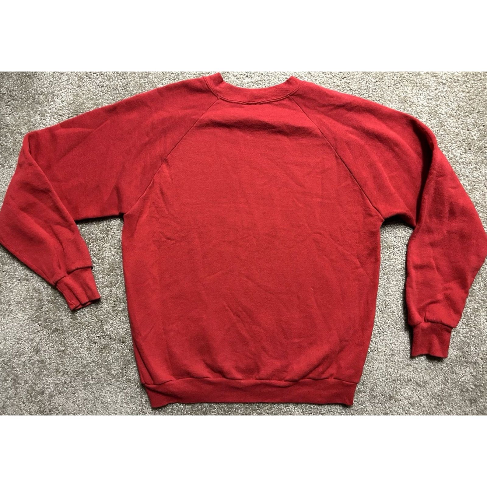 Jerzees VINTAGE Jerzees Women L Crewneck Christmas Reindeer Mountains Made In USA Shirt/ Sweater Size L / US 10 / IT 46 - 2 Thumbnail