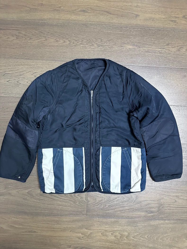 Visvim Double-Sided Nylon Liner Jacket in Blue Size US L / EU 52-54 / 3 - 1 Thumbnail
