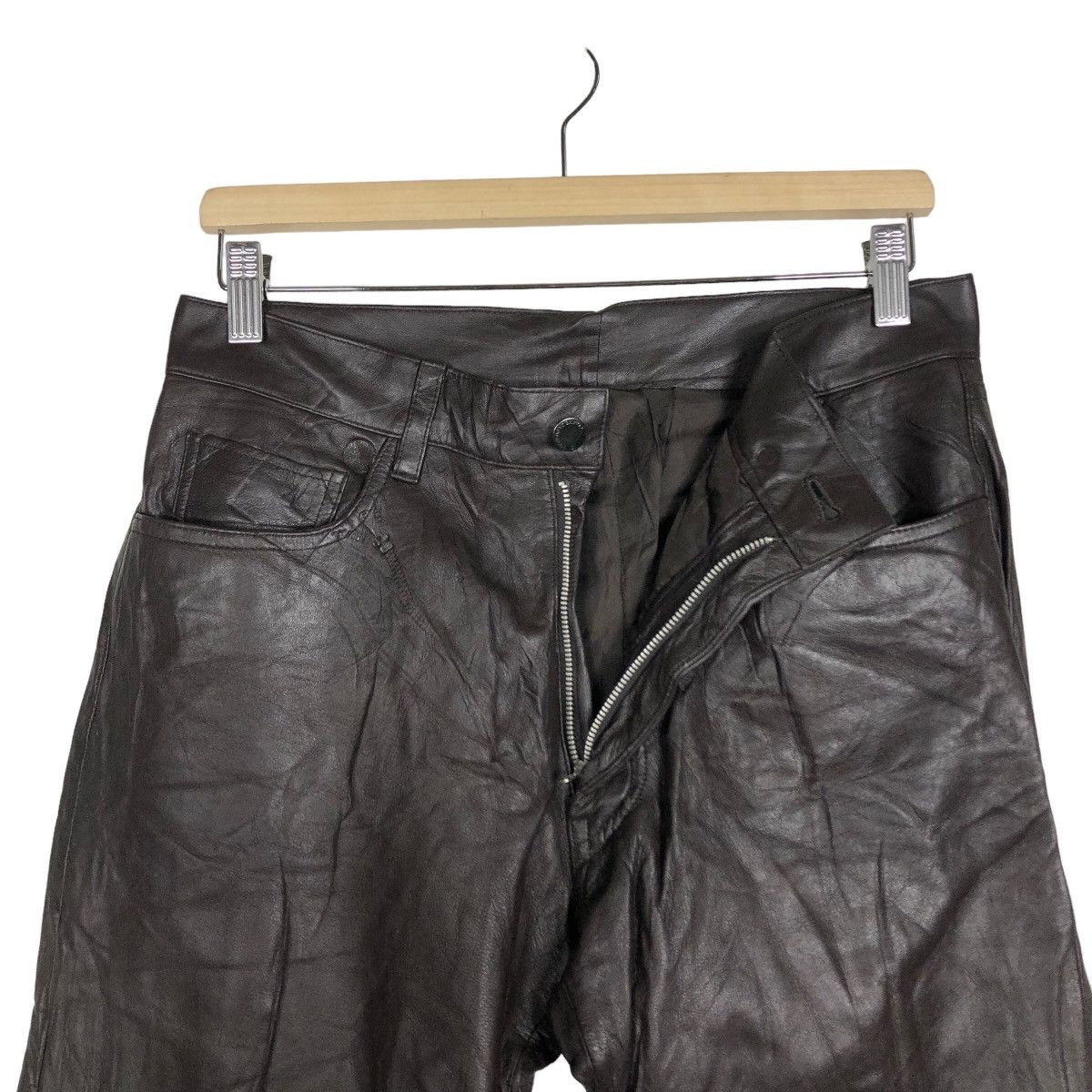 Comme Ca Ism ☄️Genuine Leather Pants Riot Riot Comme Ca Ism Japan Size US 30 / EU 46 - 9 Thumbnail