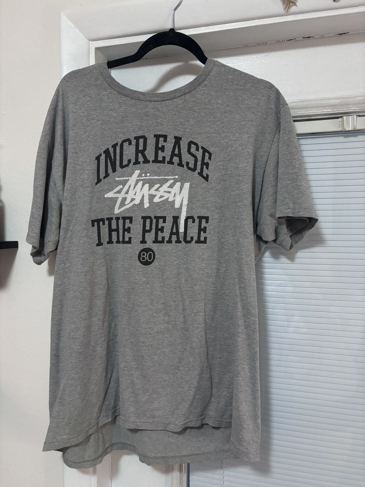 Stussy Stussy Increase Peace Tshirt | Grailed