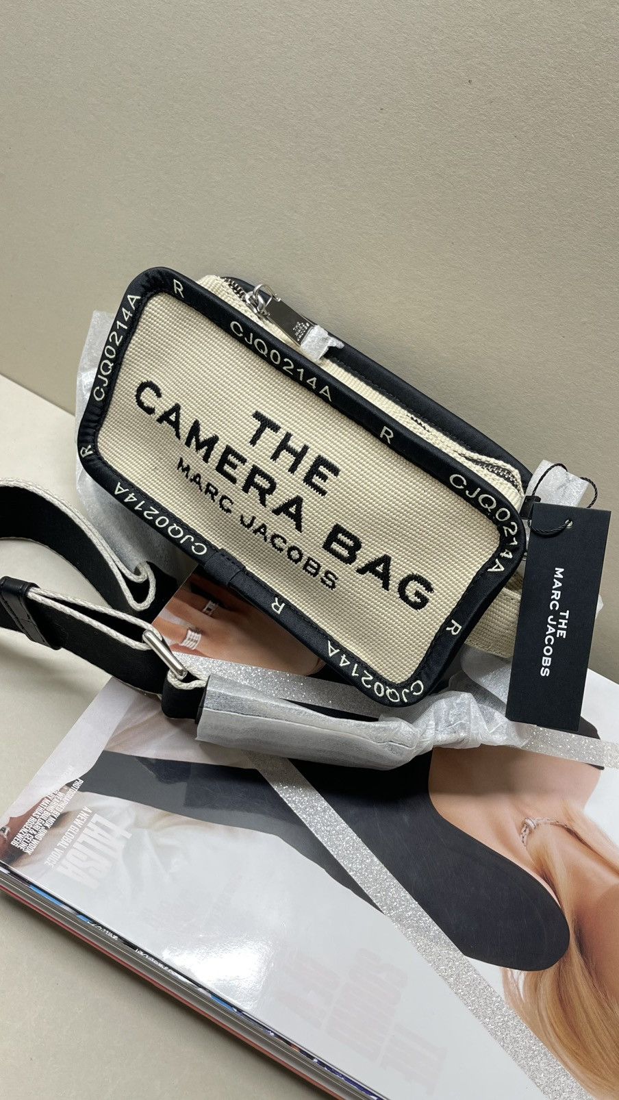 Marc Jacobs (new+tag) Marc Jacobs The Camera Bag crossbody jacquard Size ONE SIZE - 1 Thumbnail