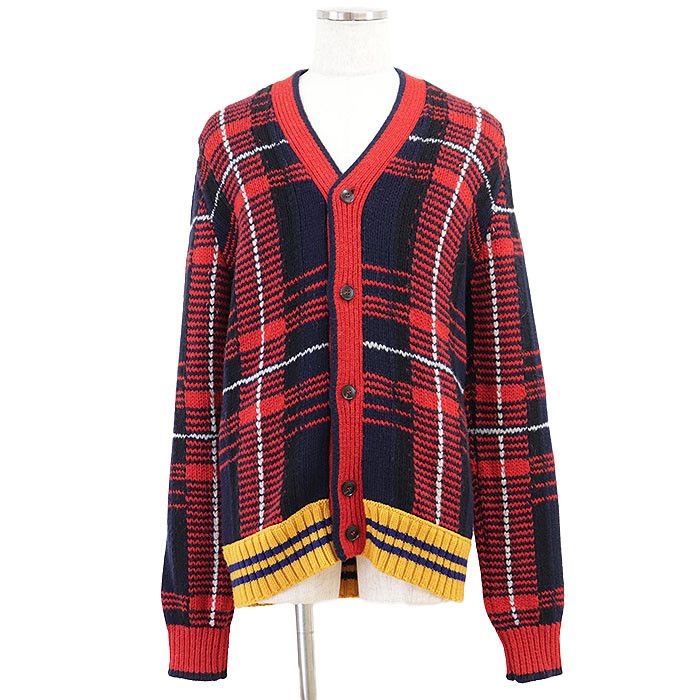 Gucci Gucci Gucci Wool Alpaca Cardigan Textile Tops DUTY FREE for USA Size ONE SIZE - 1 Thumbnail