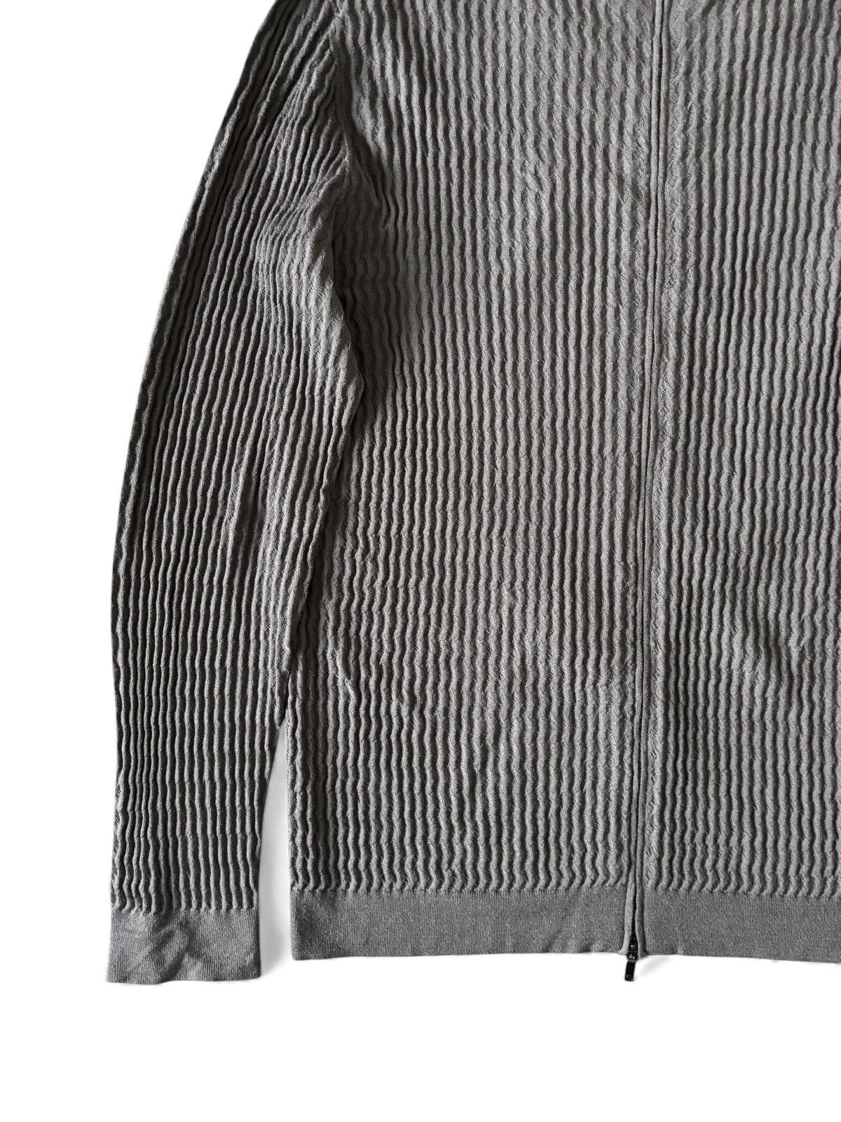 Giorgio Armani Giorgio Armani Knit Zip Sweater Size US XL / EU 56 / 4 - 3 Thumbnail