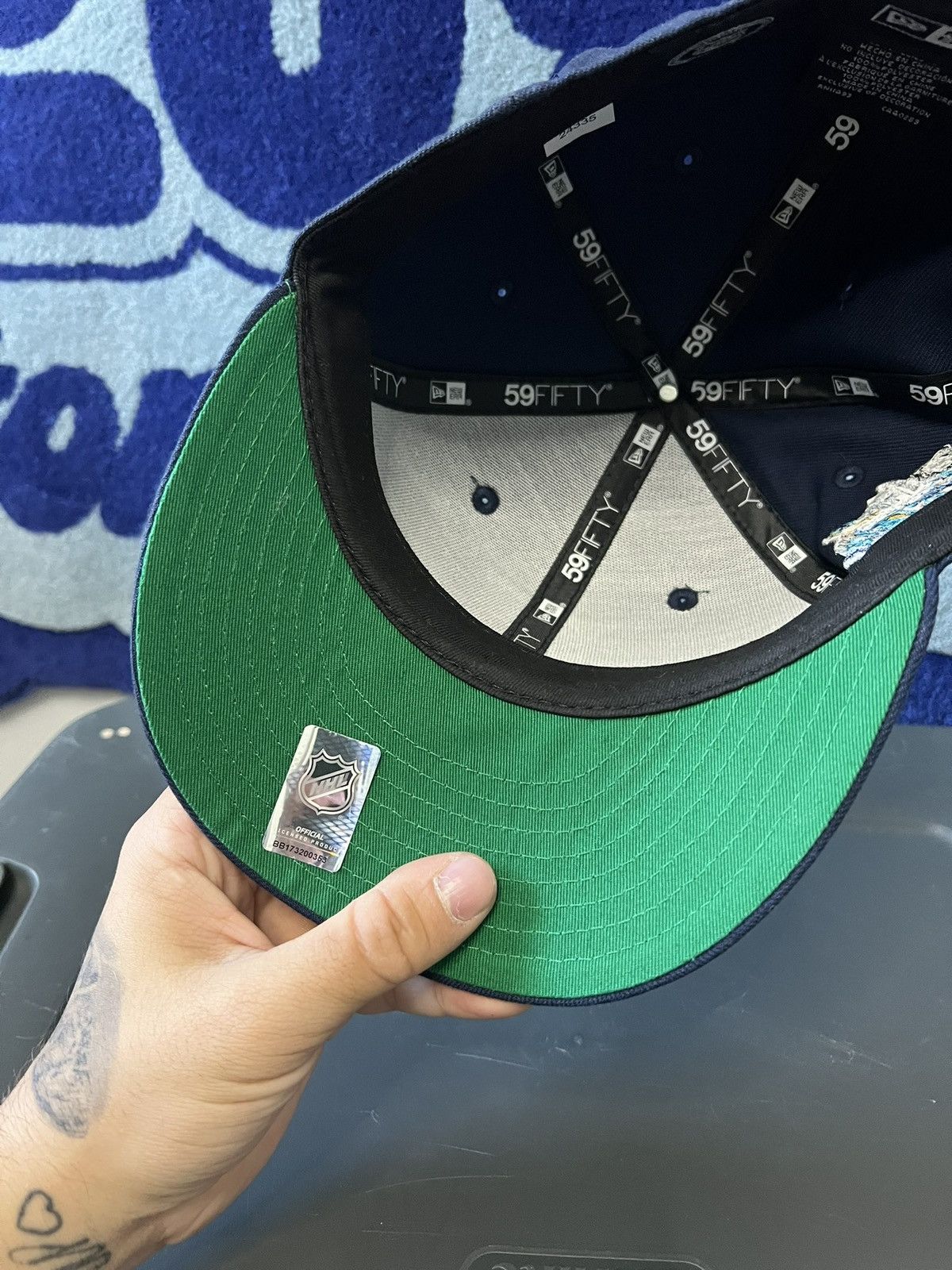 New Era New Era New York Rangers Hat Size ONE SIZE - 6 Thumbnail