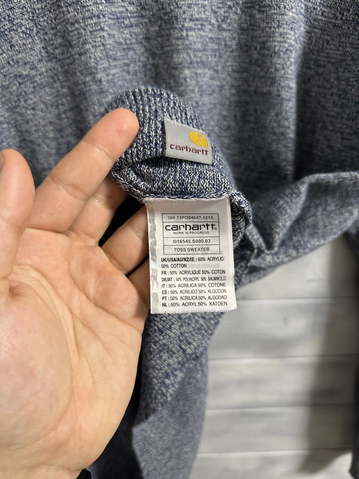 Carhartt Rare Vintage Sweater Carhartt Size L Size US L / EU 52-54 / 3 - 7 Thumbnail
