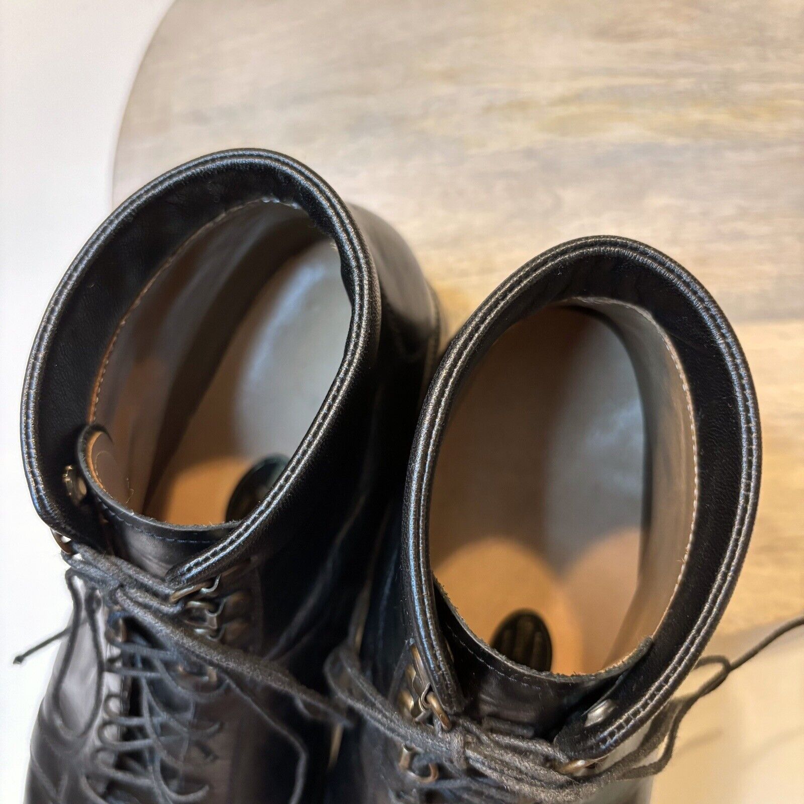 John Moore Oliver Moore Handmade Black Fine Leather Boots US Size 10 Size US 10 / EU 43 - 9 Thumbnail