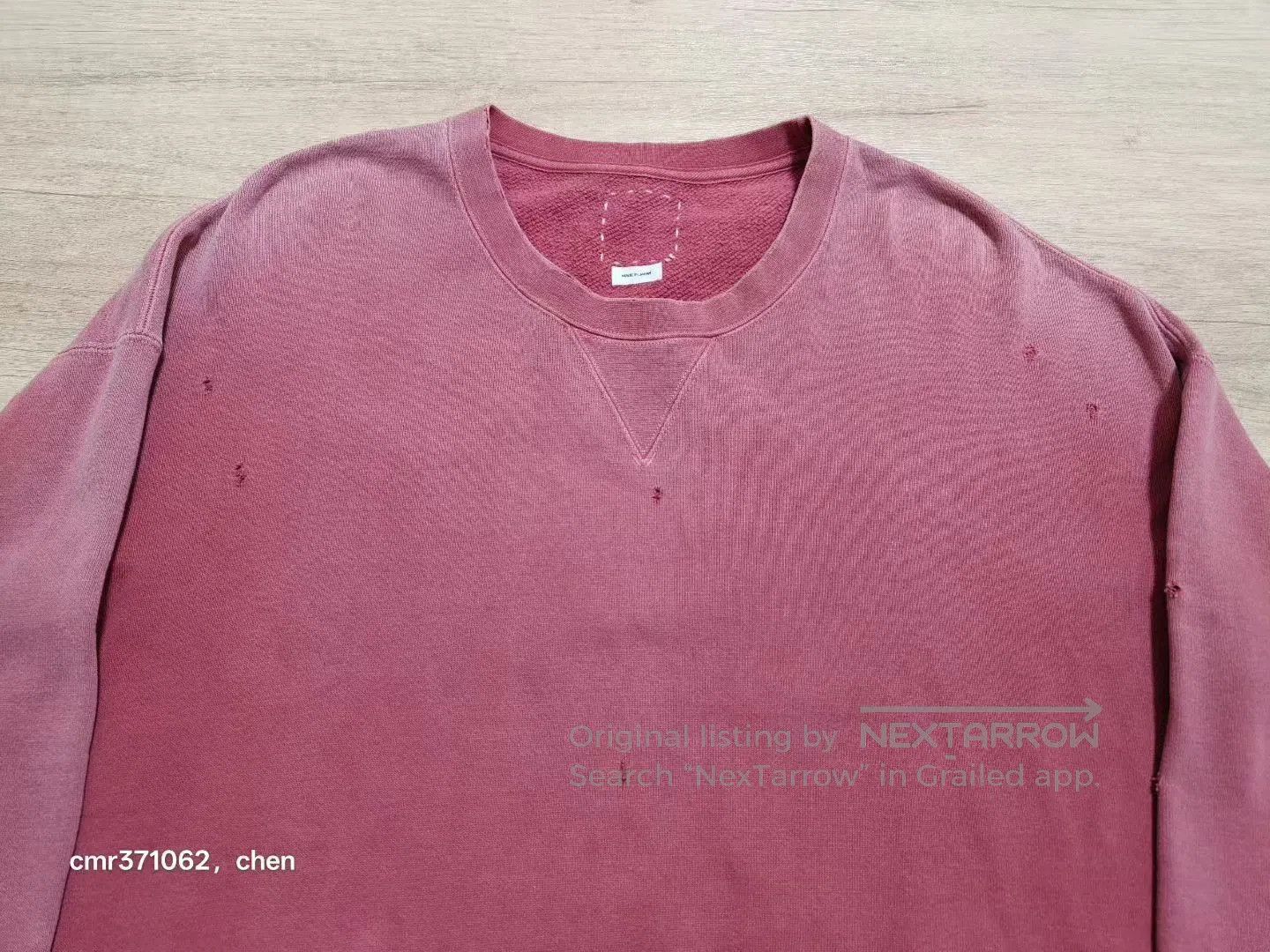 Visvim visvim 21AW Jumbo Sweat 3/4 Crash. Size US M / EU 48-50 / 2 - 2 Thumbnail