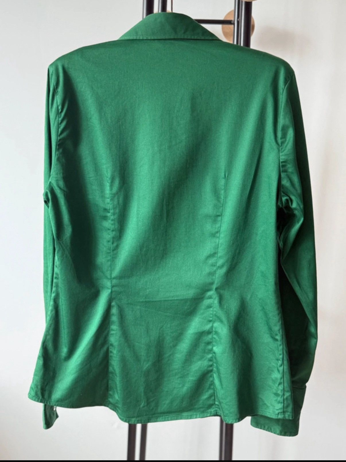Banana Republic Old Money elegant fitted green shirt Size M / US 6-8 / IT 42-44 - 2 Thumbnail
