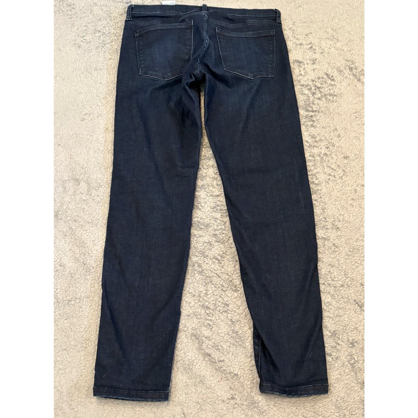 Banana Republic Banana Republic Jeans Women 27 Premium Denim Skinny Blue Dark Wash Stretch Slim 5-Pocket Womens Jeans Size 27" / US 4 / IT 40 - 7 Thumbnail
