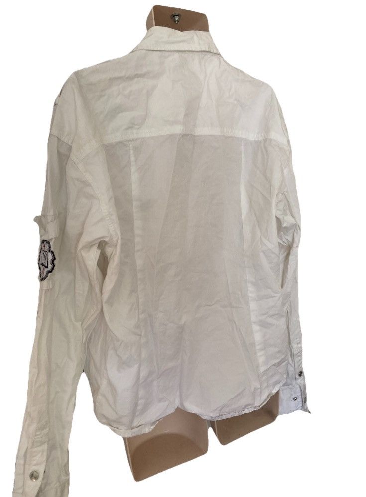 Live Mechanics Super rare 2000s Vintage Live Mechanics White Shirt 3XL/ 3TG Size US XXL / EU 58 / 5 - 5 Thumbnail
