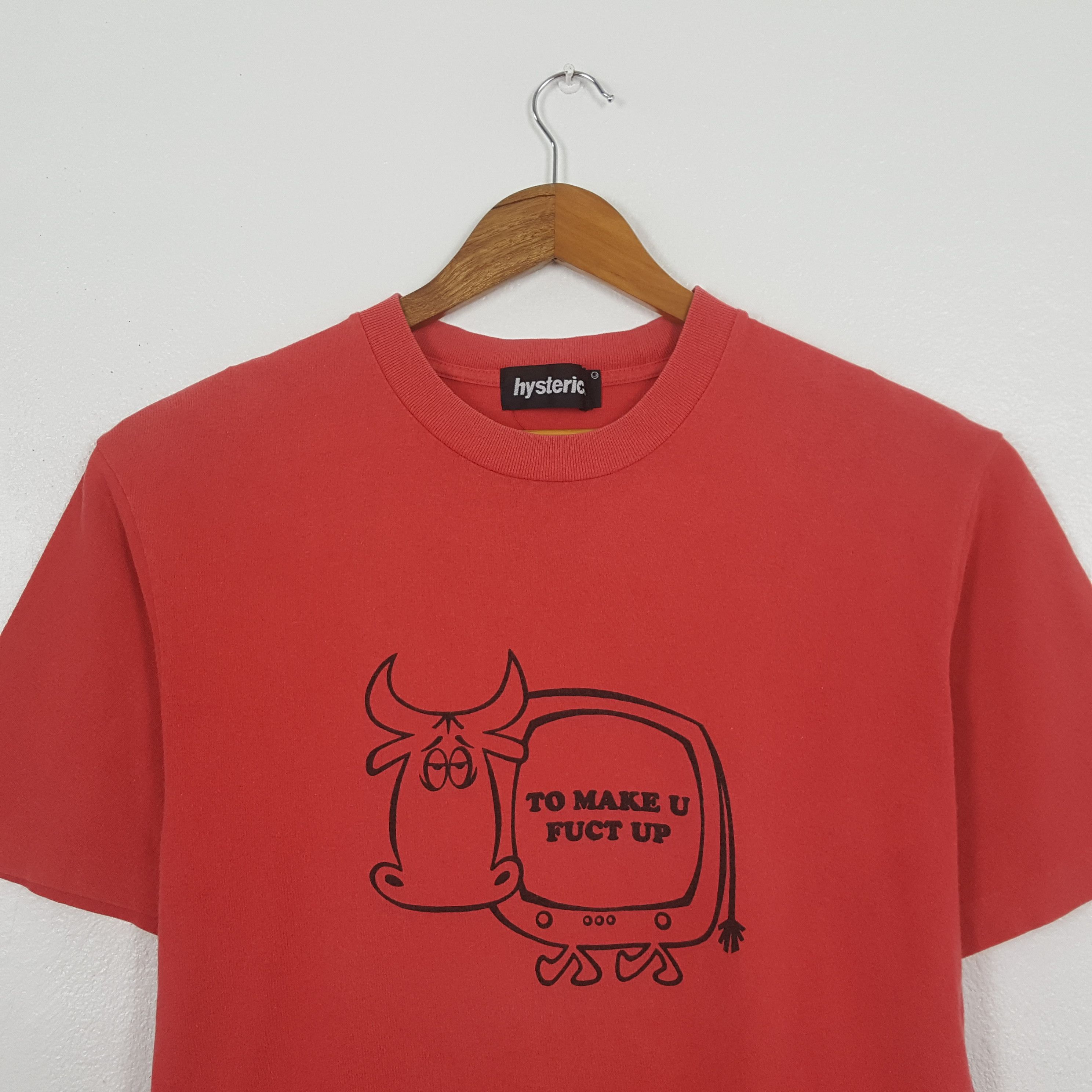 Hysteric Glamour Vintage Hysteric Glamour Japanese Brand T-Shirt C312N80 Size US L / EU 52-54 / 3 - 3 Thumbnail