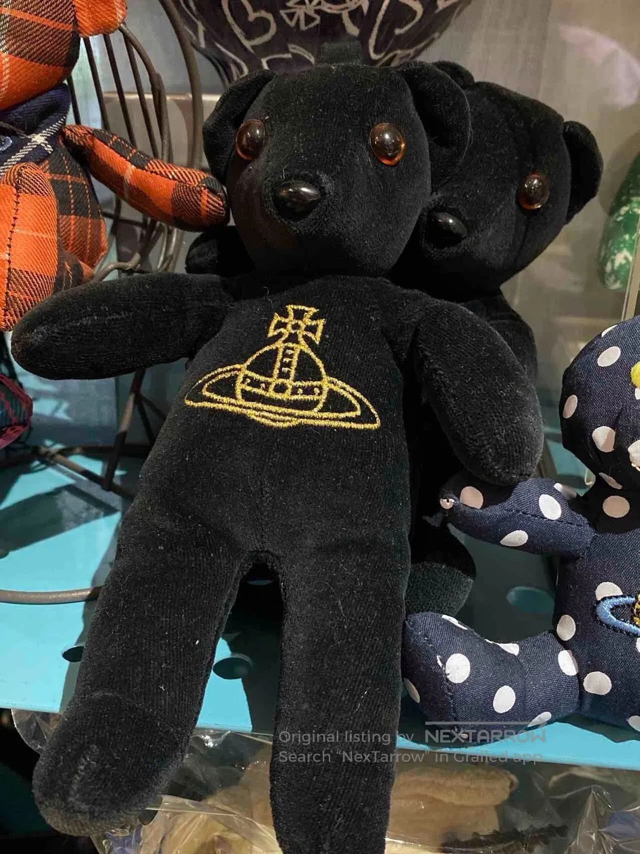 Vivienne Westwood Vivienne Westwood Black Bear Pendant. Size ONE SIZE - 1 Thumbnail