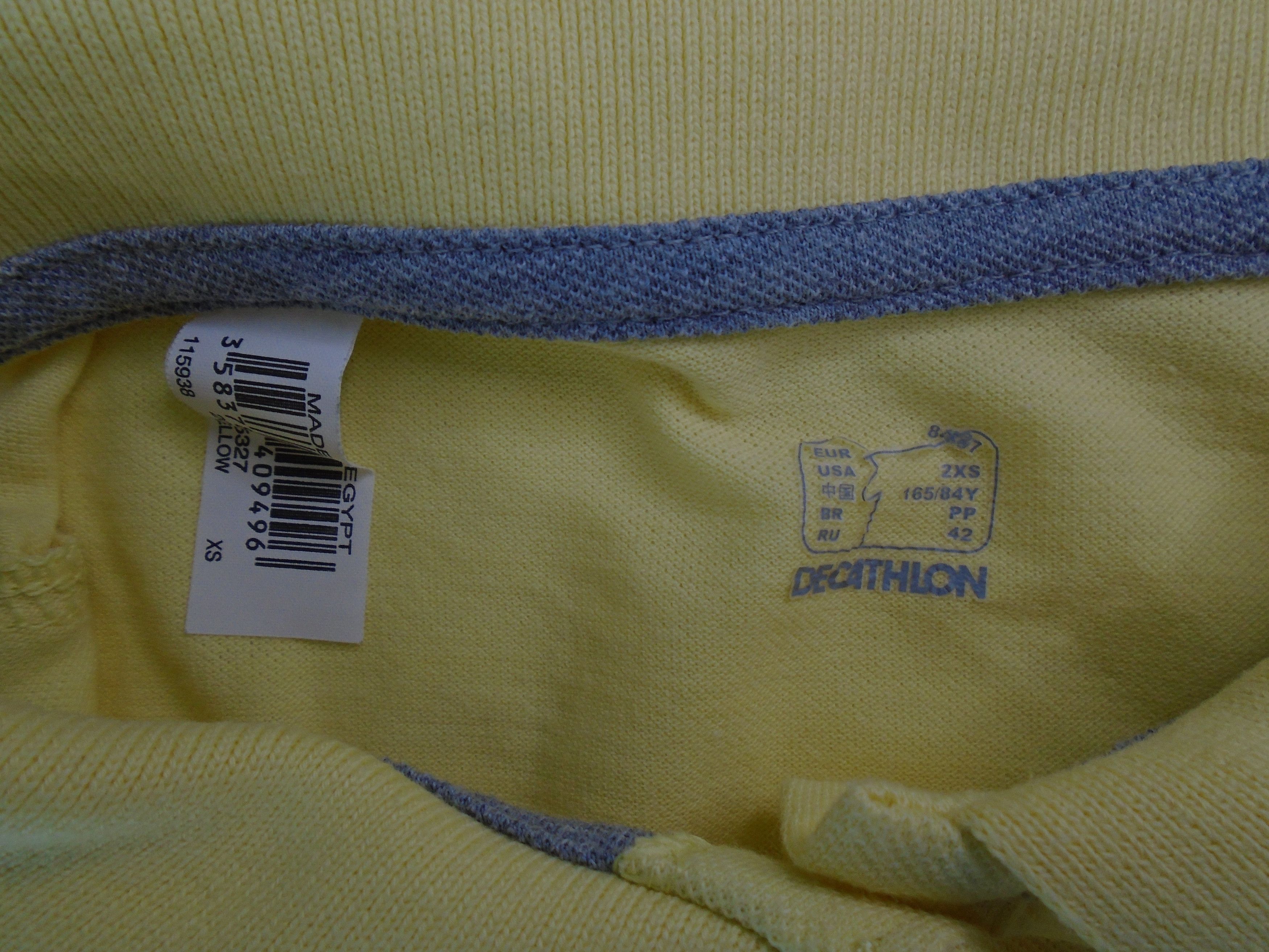 Vintage Women's Polo Decathlon. Yellow. XS. New without tags Size XS / US 0-2 / IT 36-38 - 4 Thumbnail
