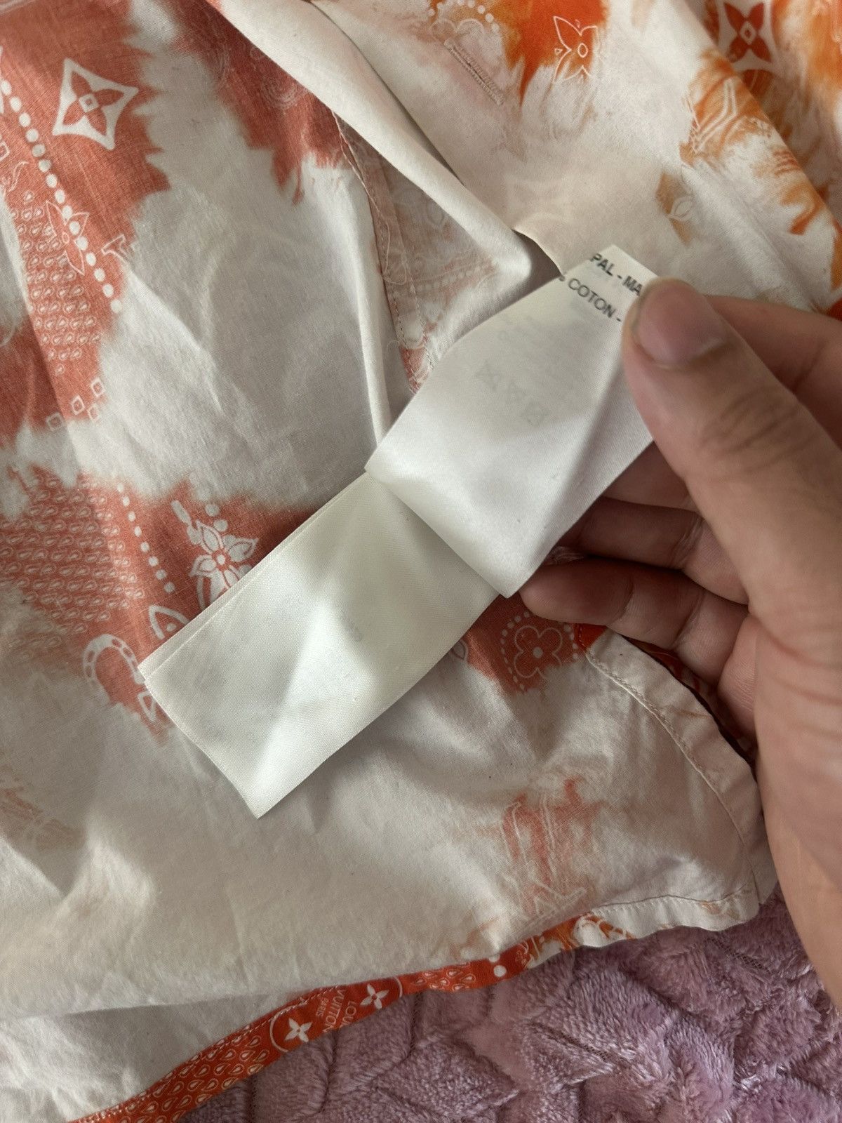 Louis Vuitton Authentic Louis Vuitton Monogram Bandana Button‑Down Shirt Size US S / EU 44-46 / 1 - 7 Thumbnail