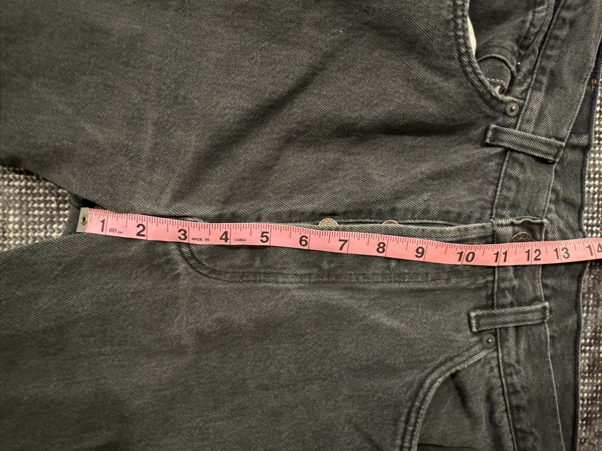 Levi's Vintage Levi black denim with distressed hem Size US 32 / EU 48 - 5 Thumbnail