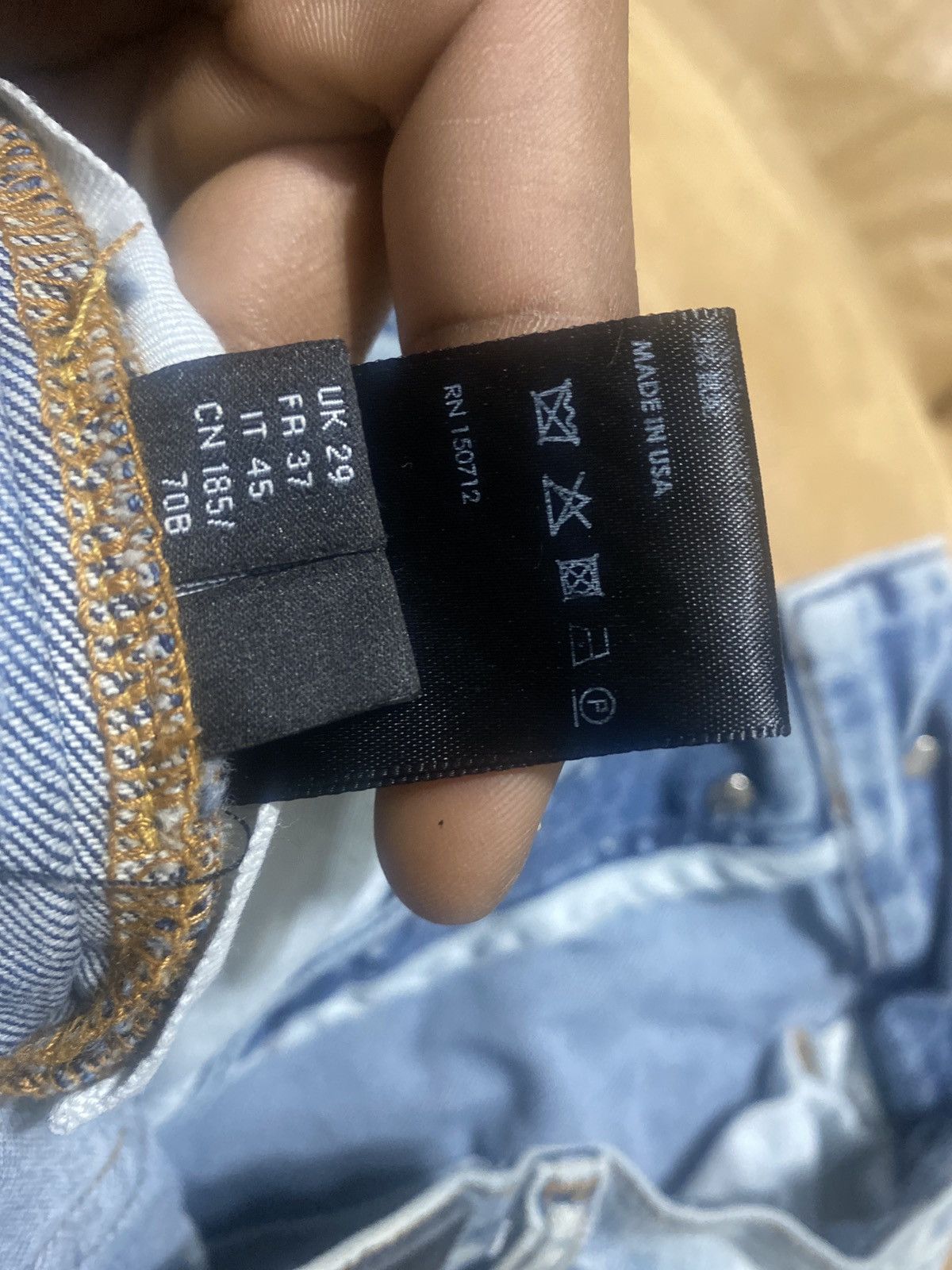 Amiri Amiri Jeans Size US 30 / EU 46 - 2 Thumbnail
