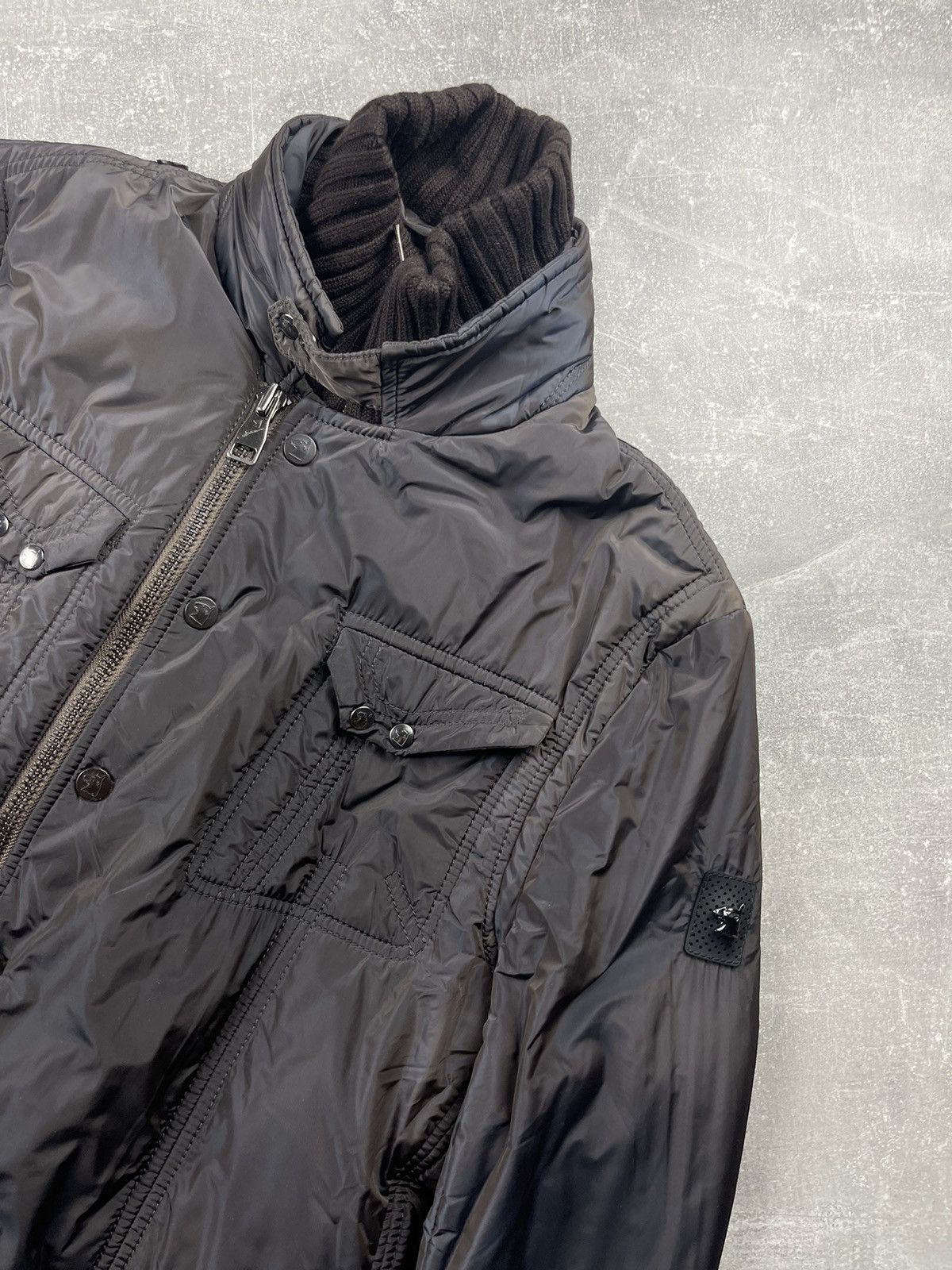 Montecore Montecore Urban Nylon Jacket Gradient Quilted Field Coat Size US M / EU 48-50 / 2 - 9 Thumbnail
