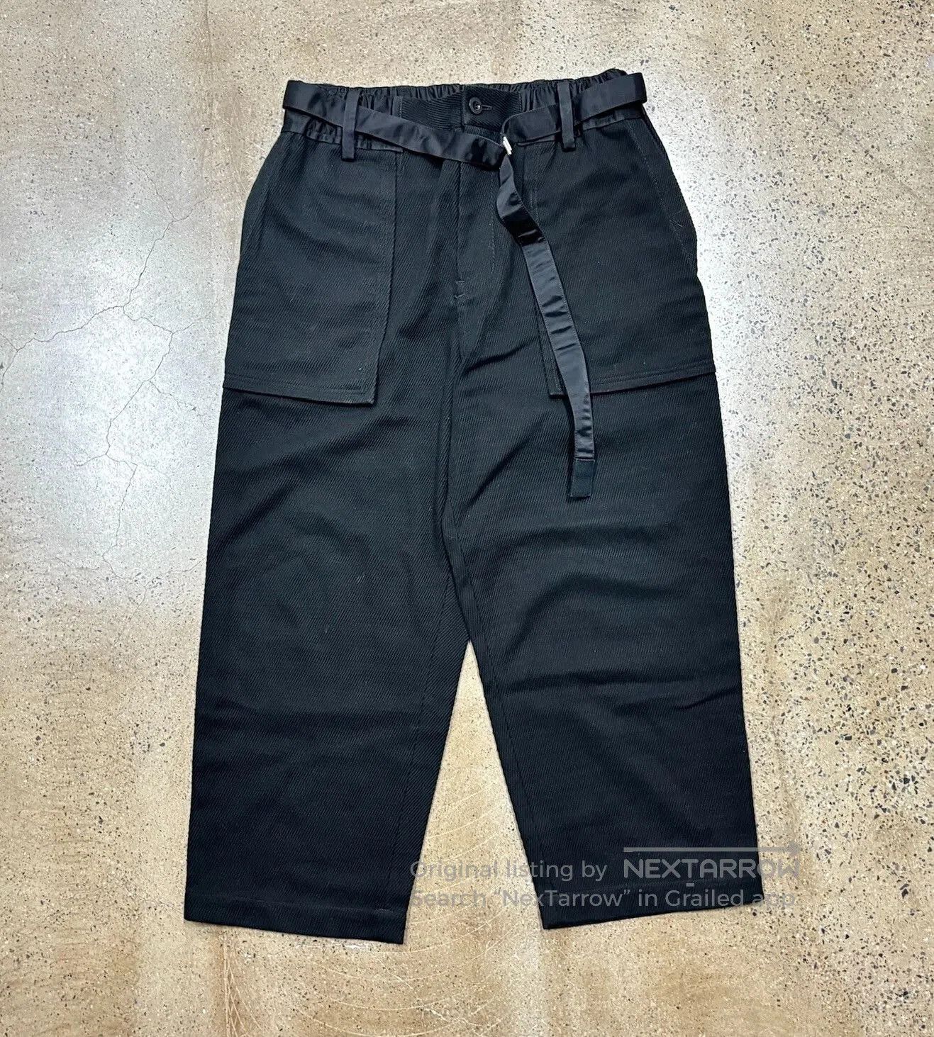 Sacai Sacai Cotton Oxford Cargo Pants. Size US 26 / EU 42 - 1 Thumbnail