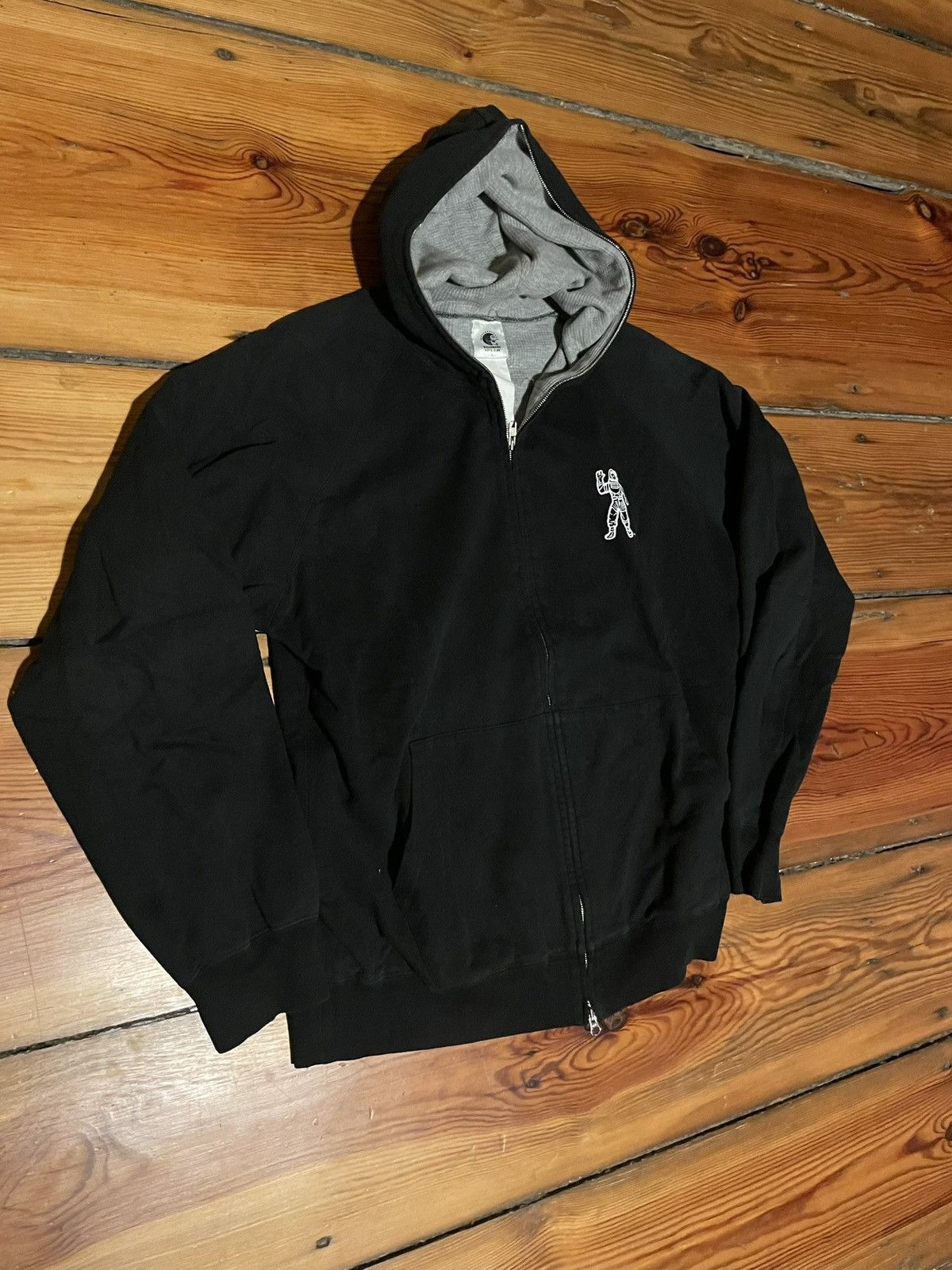 Billionaire Boys Club BBC Full Zip Hoodie – Season 0 Japan XL (Black/Grey) Size US XL / EU 56 / 4 - 1 Thumbnail