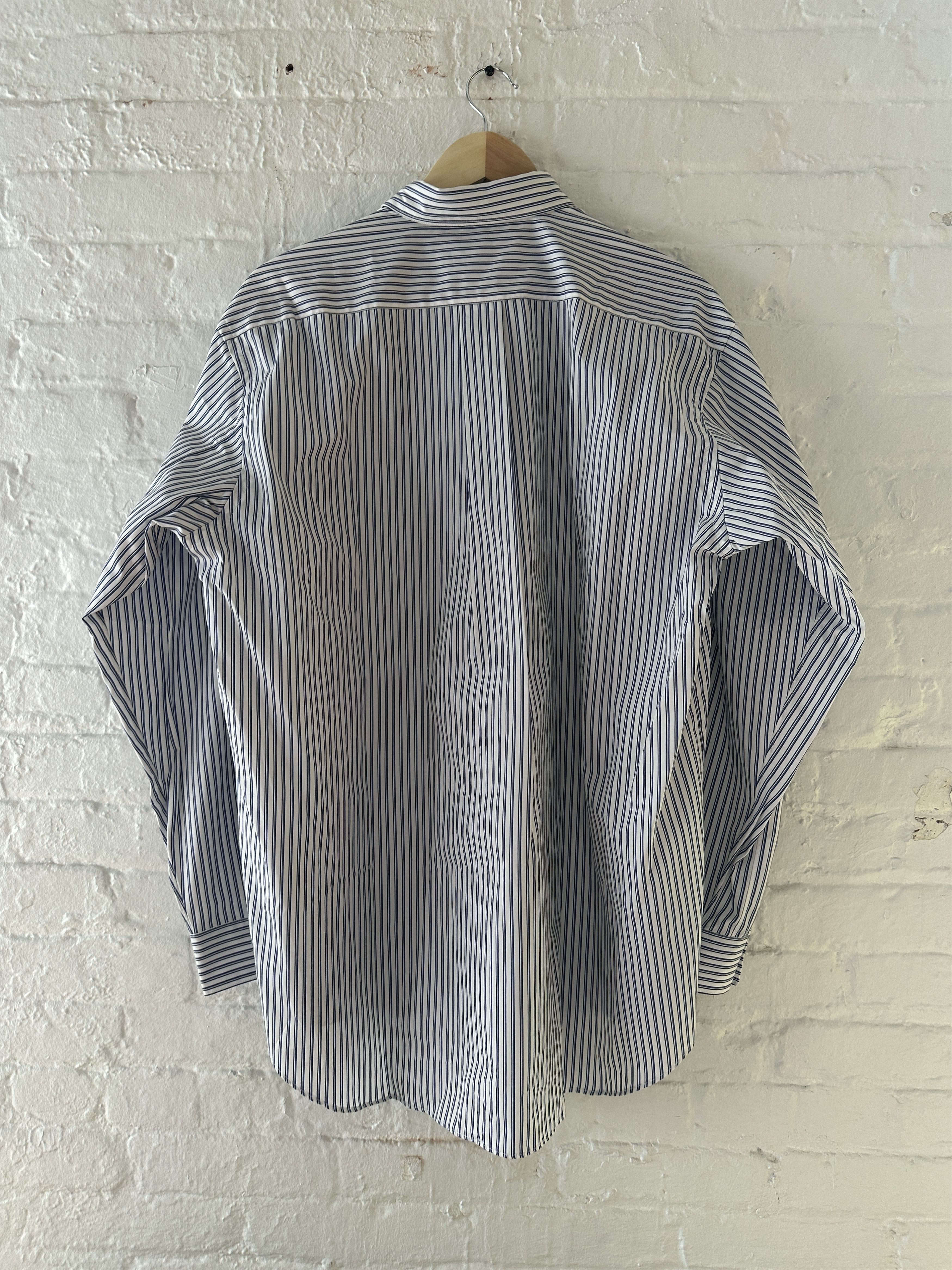 Comme des Garcons Comme des Garcons Striped Oversized Button Up Shirt Size US XL / EU 56 / 4 - 3 Thumbnail