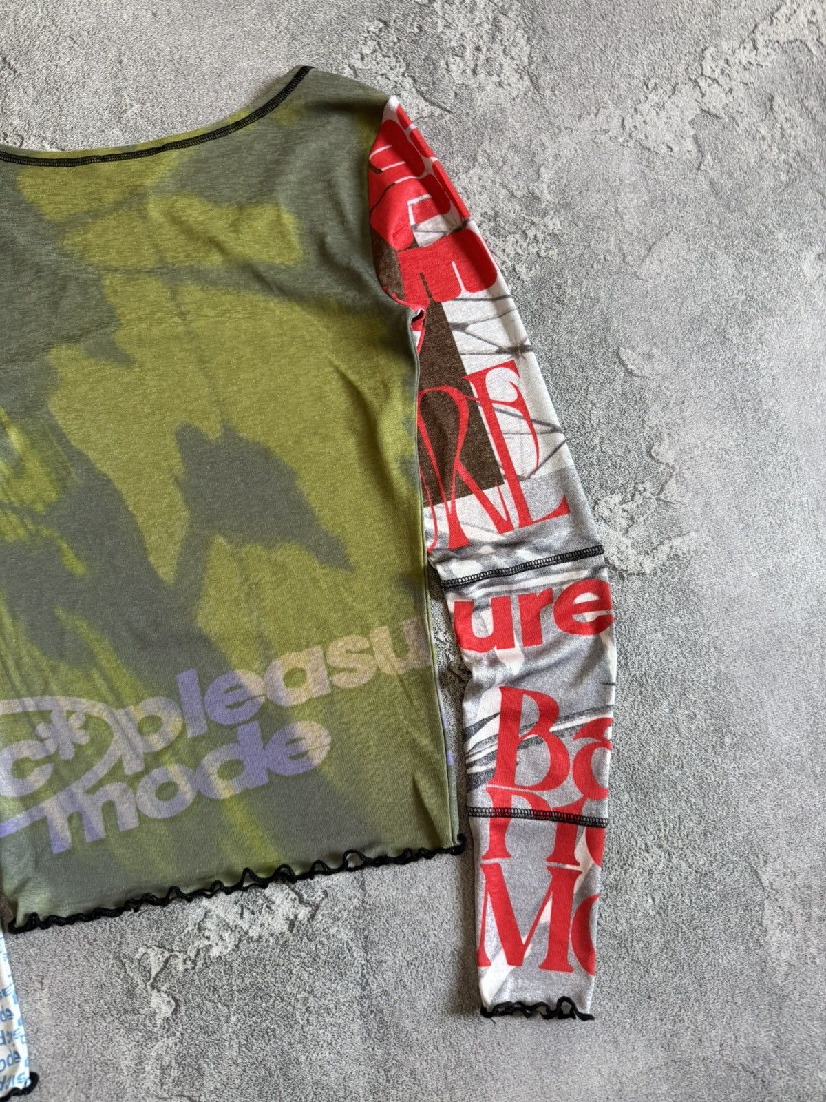 Designer Basic pleasure mode 6 avantgarde all printed long sleeve top Size M / US 6-8 / IT 42-44 - 12 Thumbnail