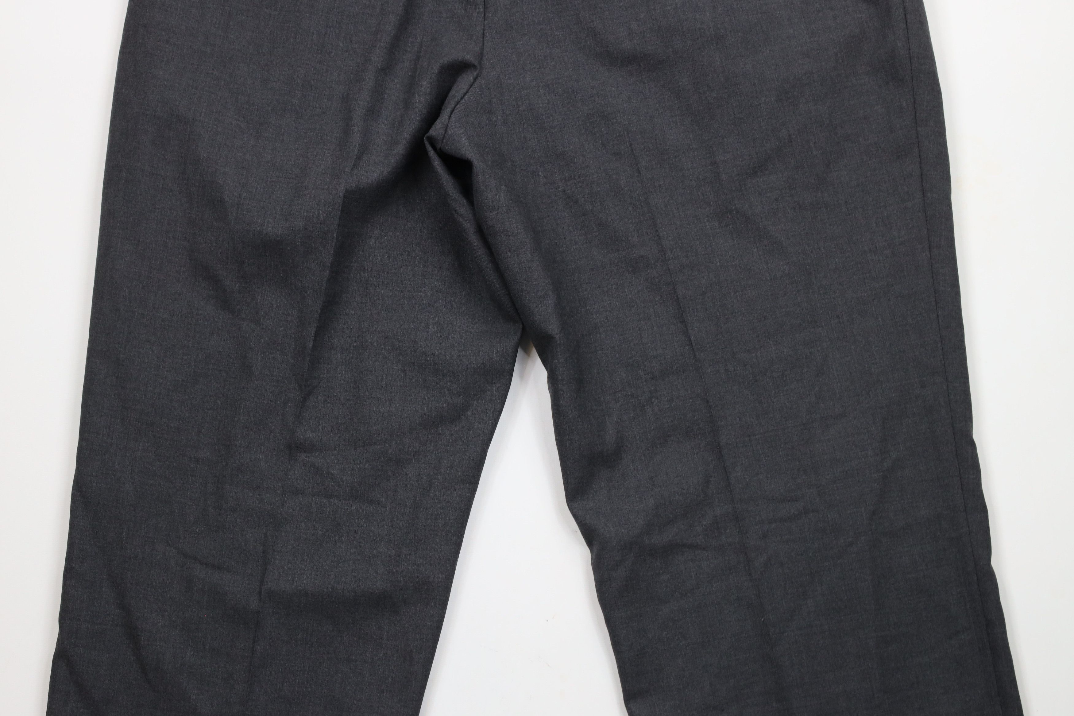 Lands' End × Vintage Vintage 90s Lands End Cuffed Wide Leg Chino Pants Gray Size US 38 / EU 54 - 9 Thumbnail
