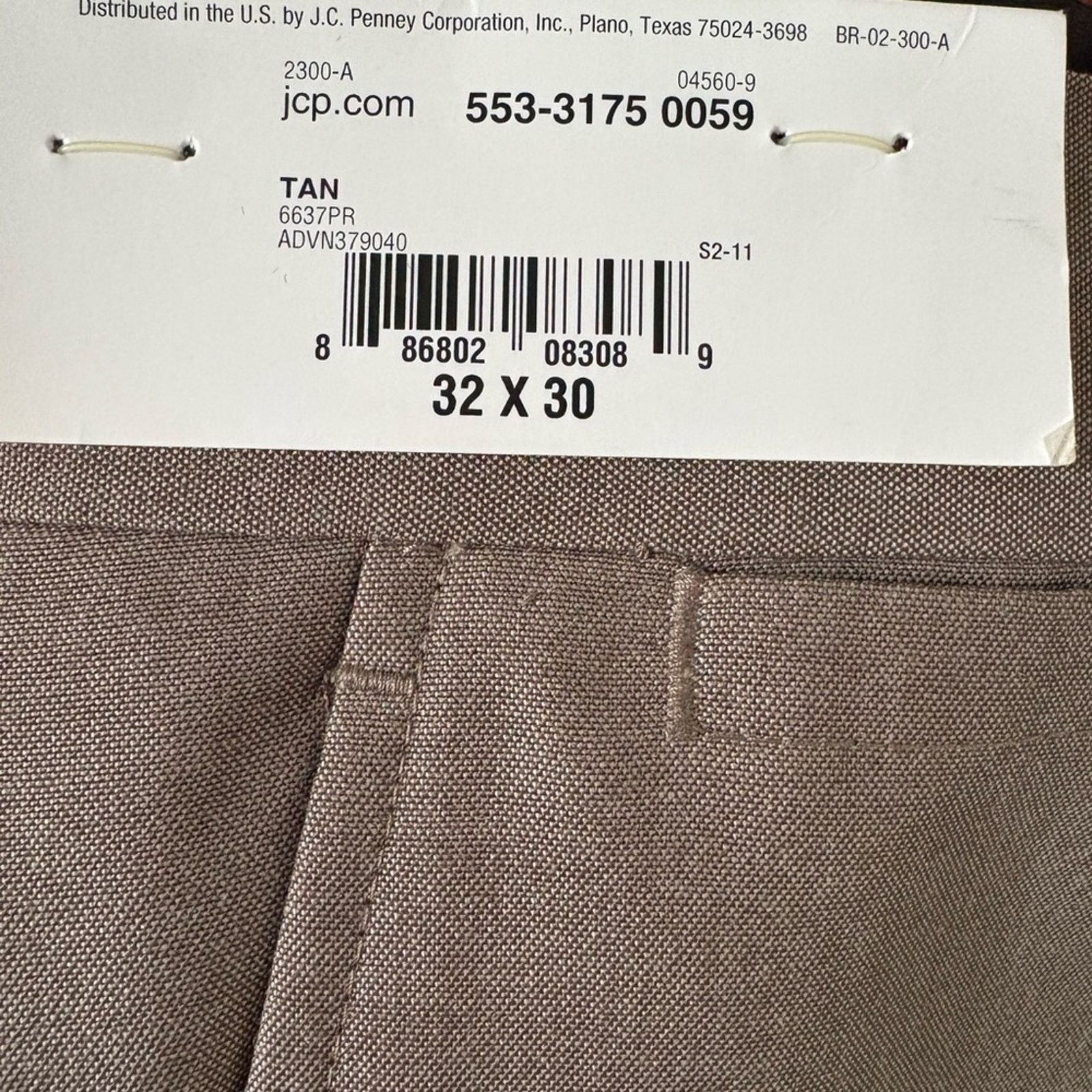 J Ferrar NWT- J. Ferrar- Ultra Comfort Stretch Classic Fit Suit- Tan Size 36S - 9 Thumbnail