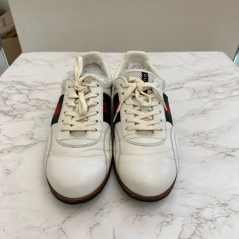 Gucci Gucci Deconstruction Sneakers in White 0079 Size US 8 / EU 41 - 1 Thumbnail
