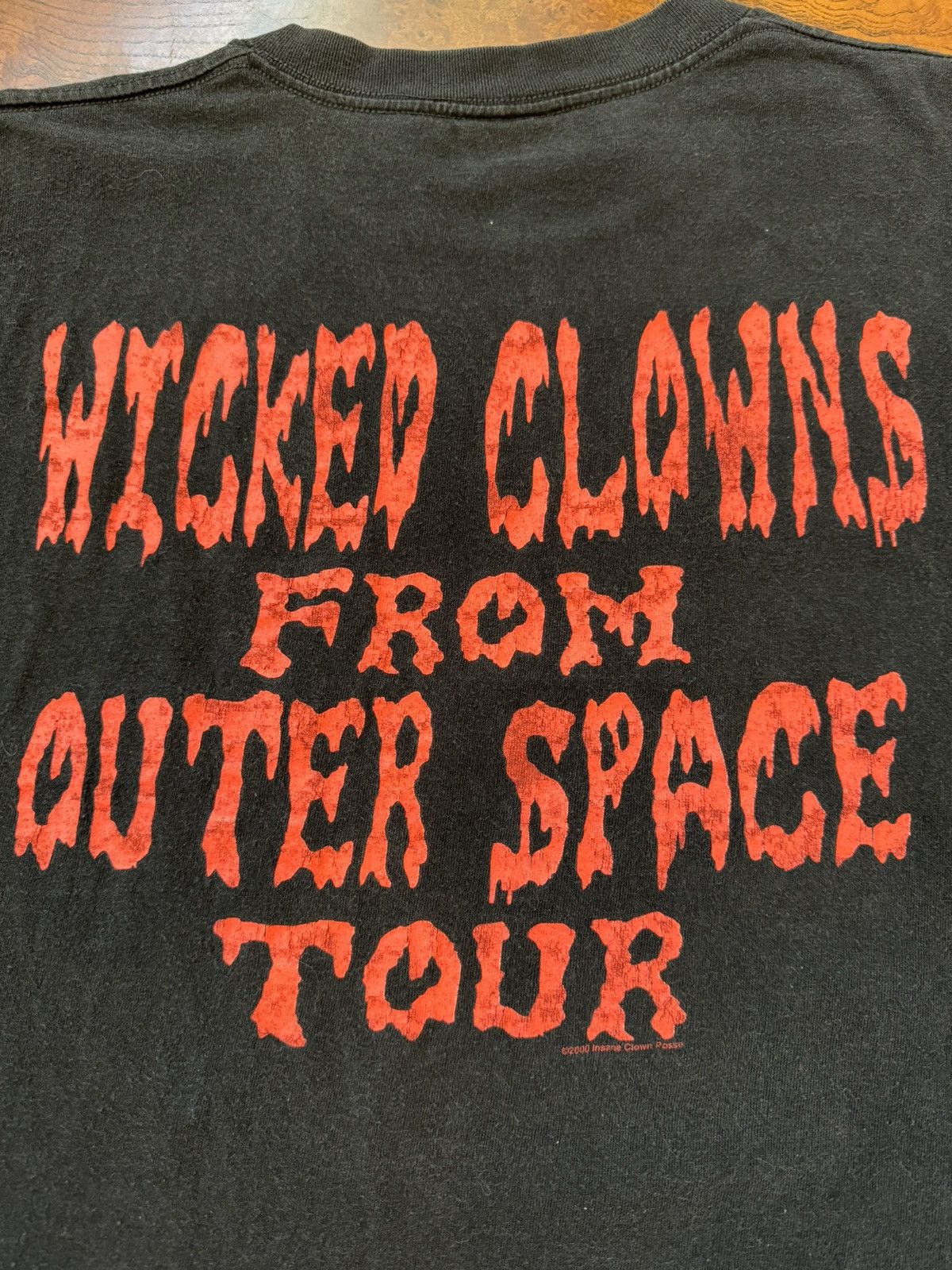 Band Tees × Rap Tees × Vintage 2000 Y2K Insane Clown Posse Wicked Clowns from Outer Space L Size US L / EU 52-54 / 3 - 6 Thumbnail
