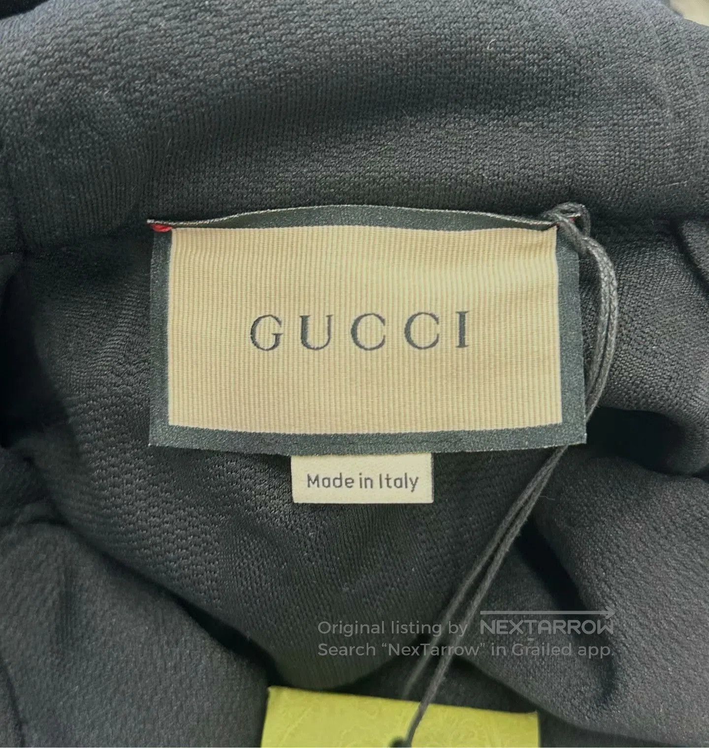 Gucci Guicci Black Hidden Pattern Full Print Logo Zip-Up Hooded Size US S / EU 44-46 / 1 - 3 Thumbnail