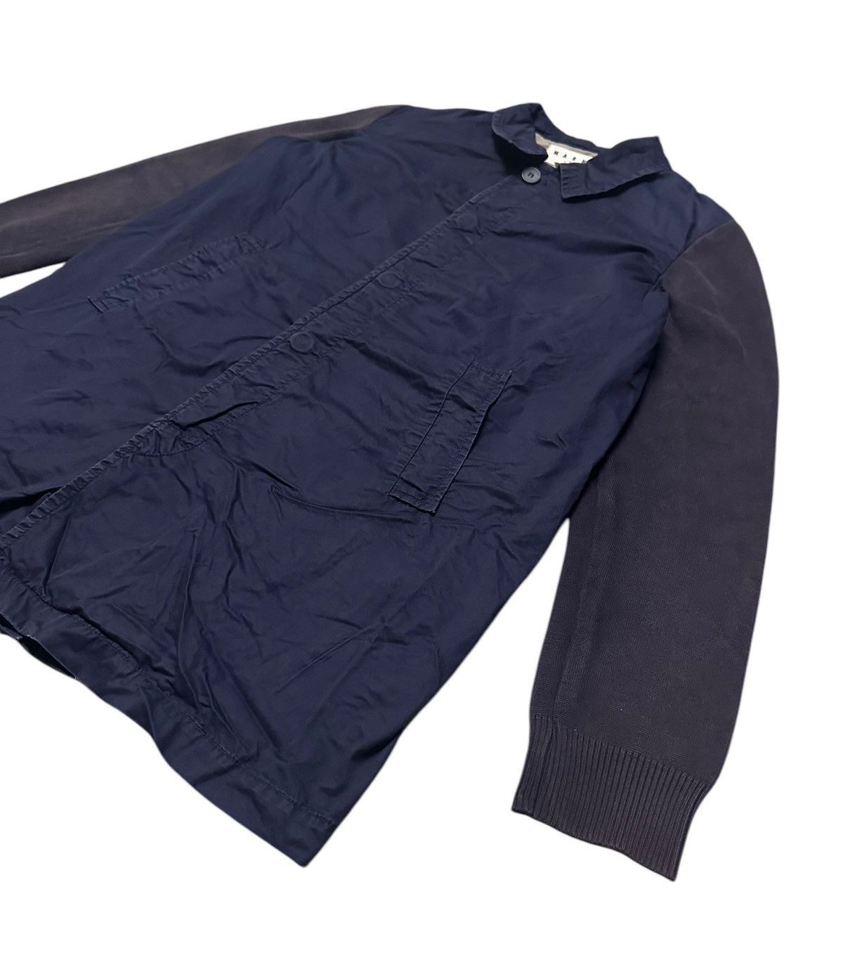 Marni Marni H&M dark blue jacket coat Size US M / EU 48-50 / 2 - 4 Thumbnail
