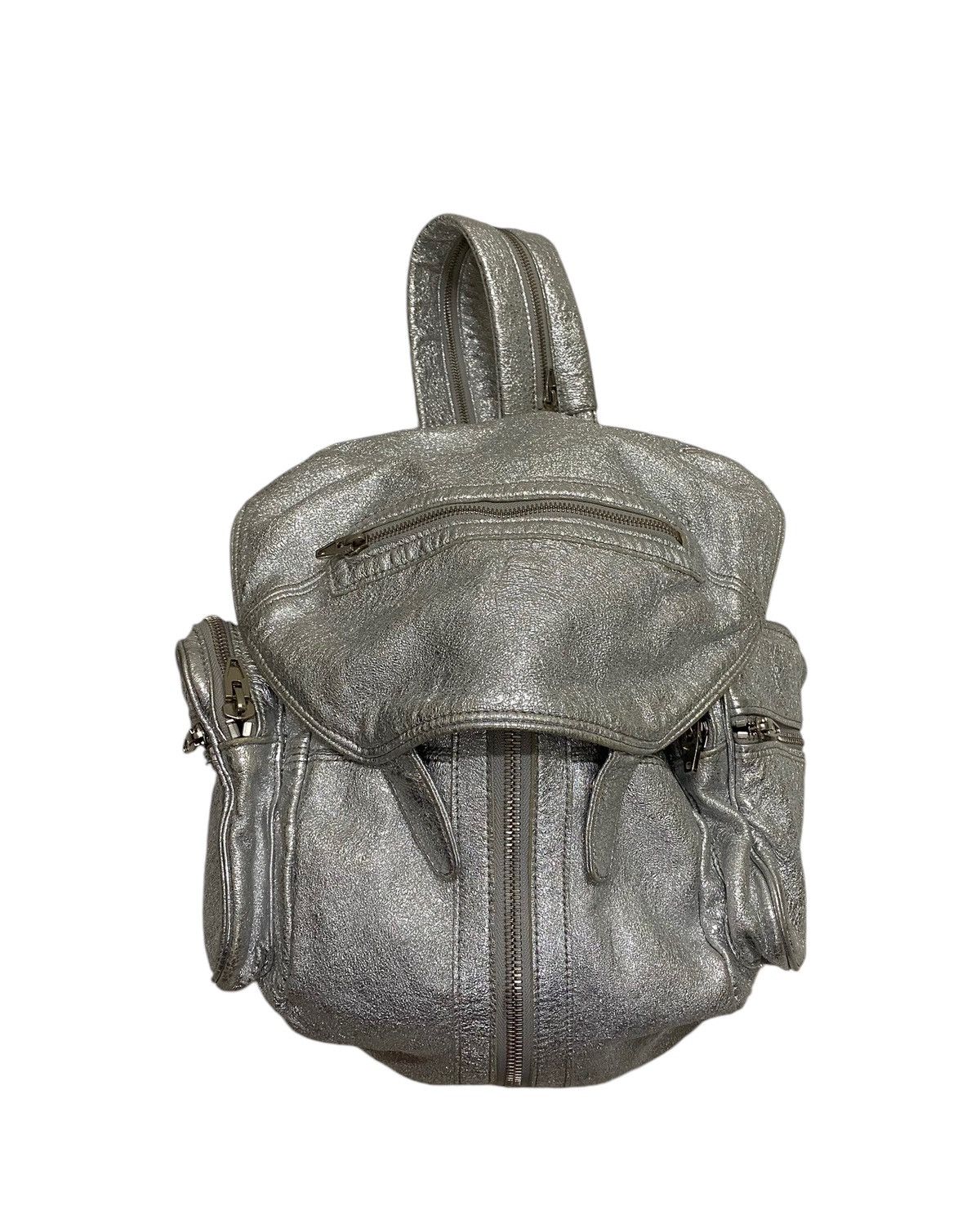 Alexander Wang Shining Soft Leather Backpack Size ONE SIZE - 3 Thumbnail