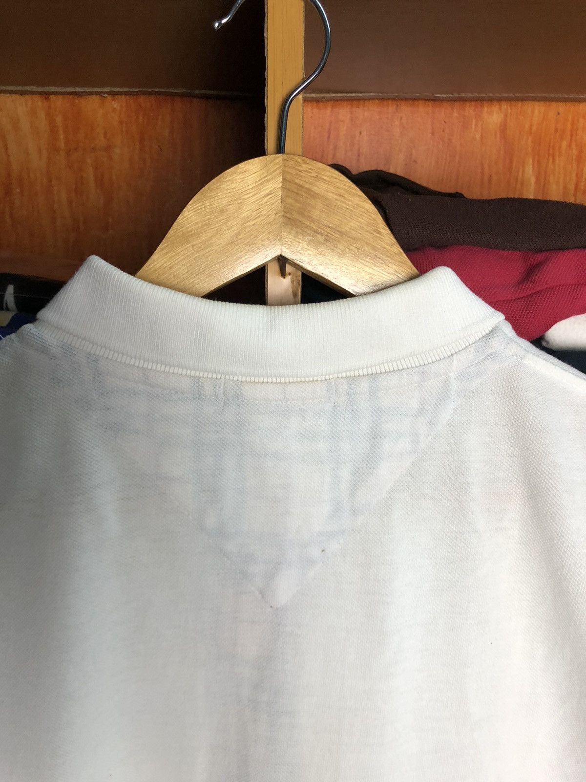 Burberry Vintage Burberry White Polo Shirt Size US XL / EU 56 / 4 - 12 Thumbnail