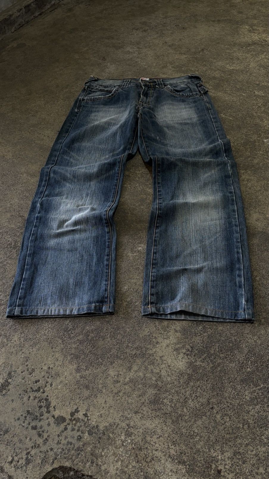 Japanese Brand PRPS Jeans Cropped Pants Faded LGB Style Size US 32 / EU 48 - 2 Thumbnail