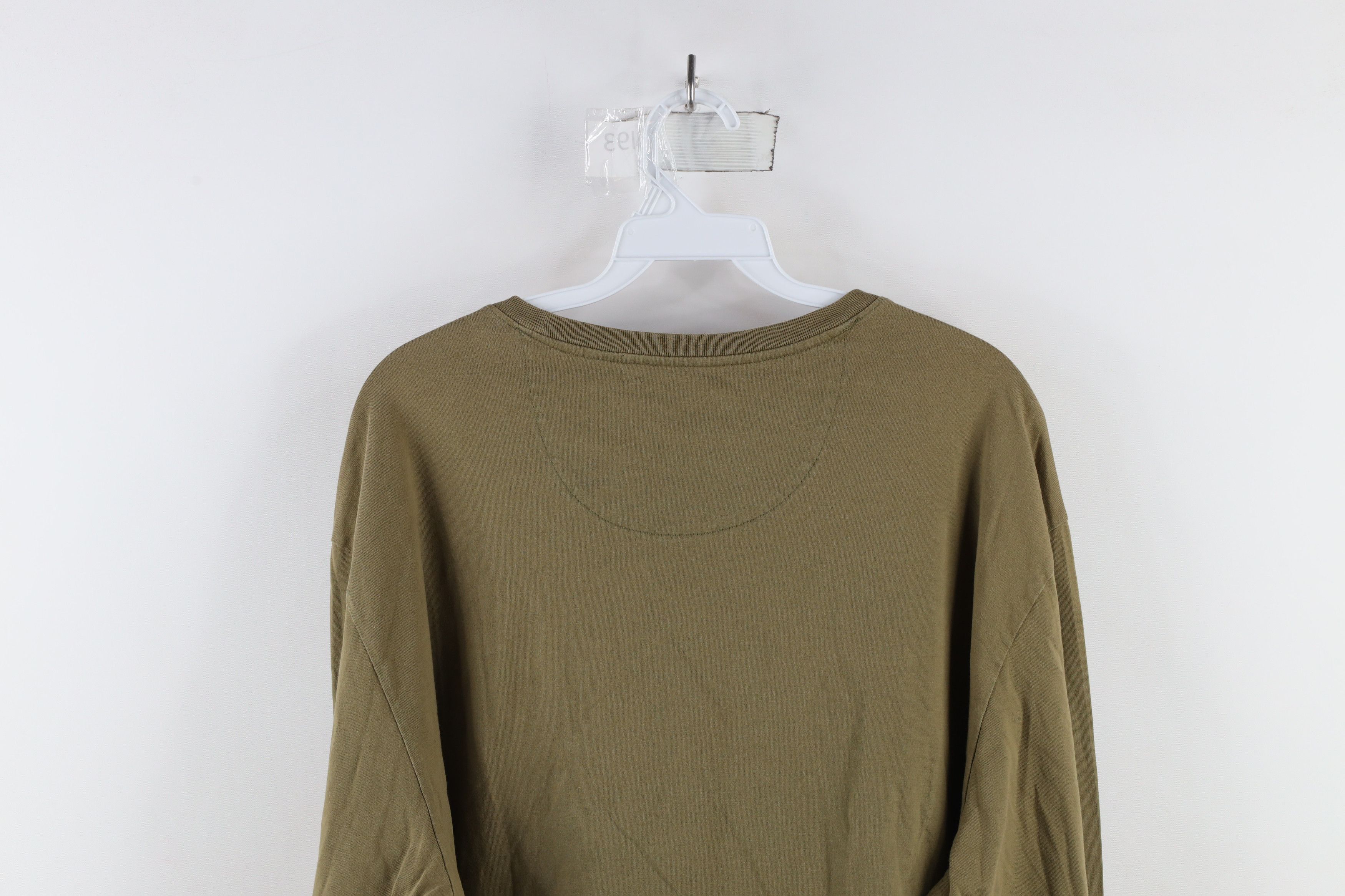 Tommy Bahama × Vintage Tommy Bahama Relax Logo Long Sleeve Pocket T-Shirt Olive Size US XL / EU 56 / 4 - 13 Thumbnail
