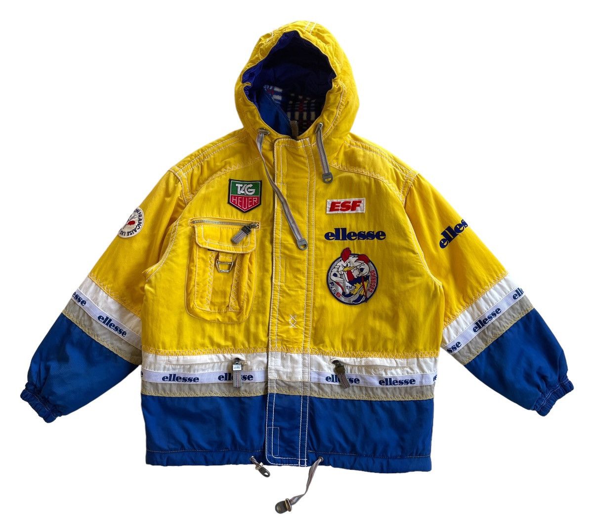 Ellesse Vintage Ellesse Tag Heuer Ski Goldwin Jacket Size US S / EU 44-46 / 1 - 6 Thumbnail