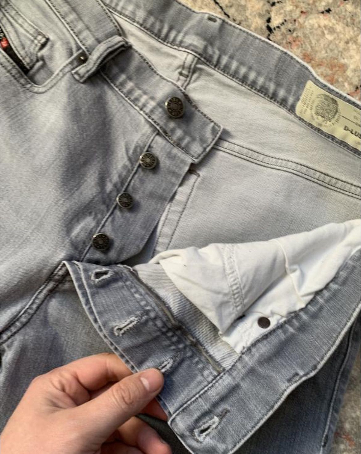 Diesel Diesel D-Luster Slim Jeans Size US 32 / EU 48 - 5 Thumbnail