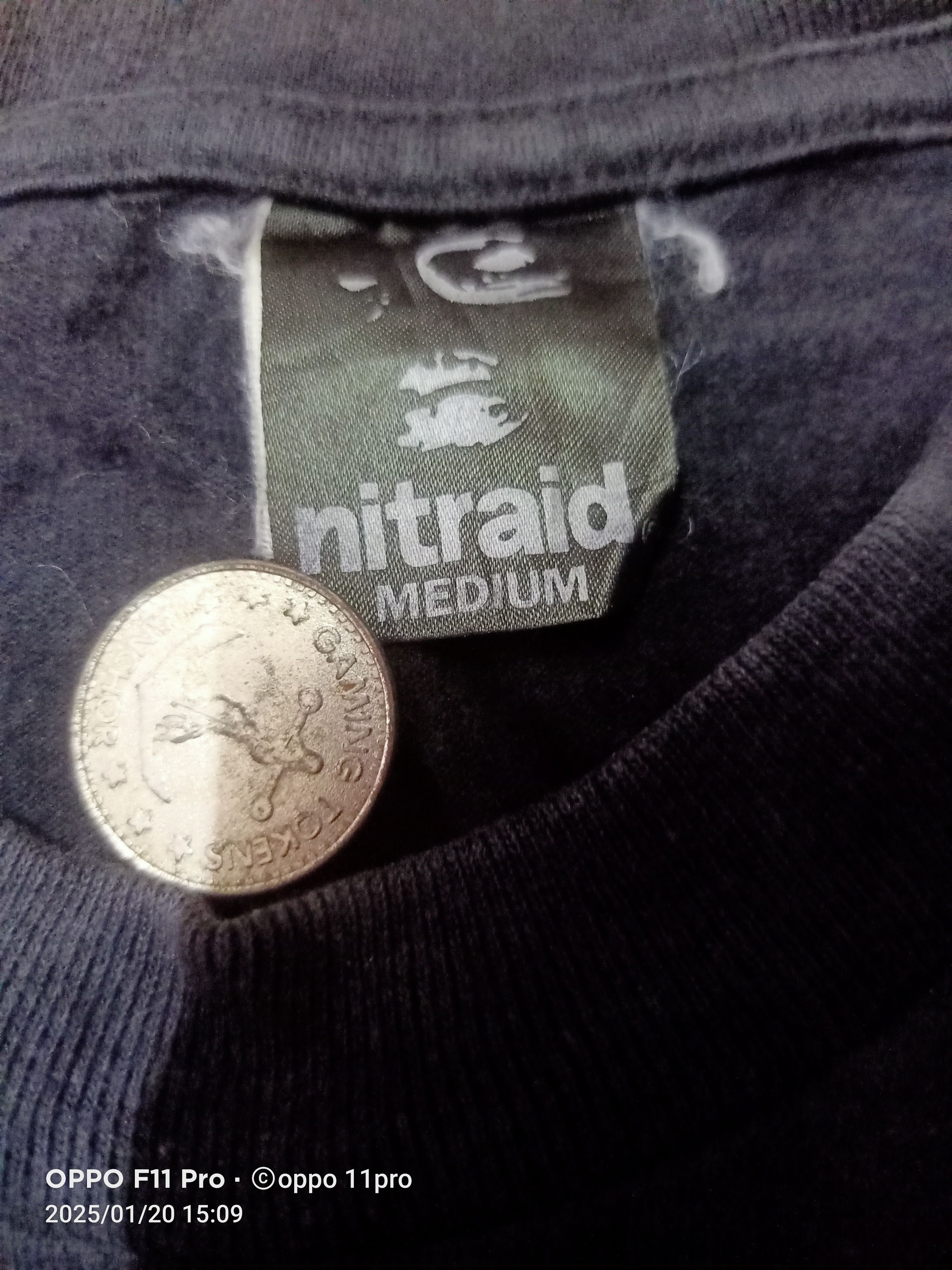 Japanese Brand × Nitraid Vintage Nitraid AntiBabylon Big Logo Size US L / EU 52-54 / 3 - 2 Thumbnail