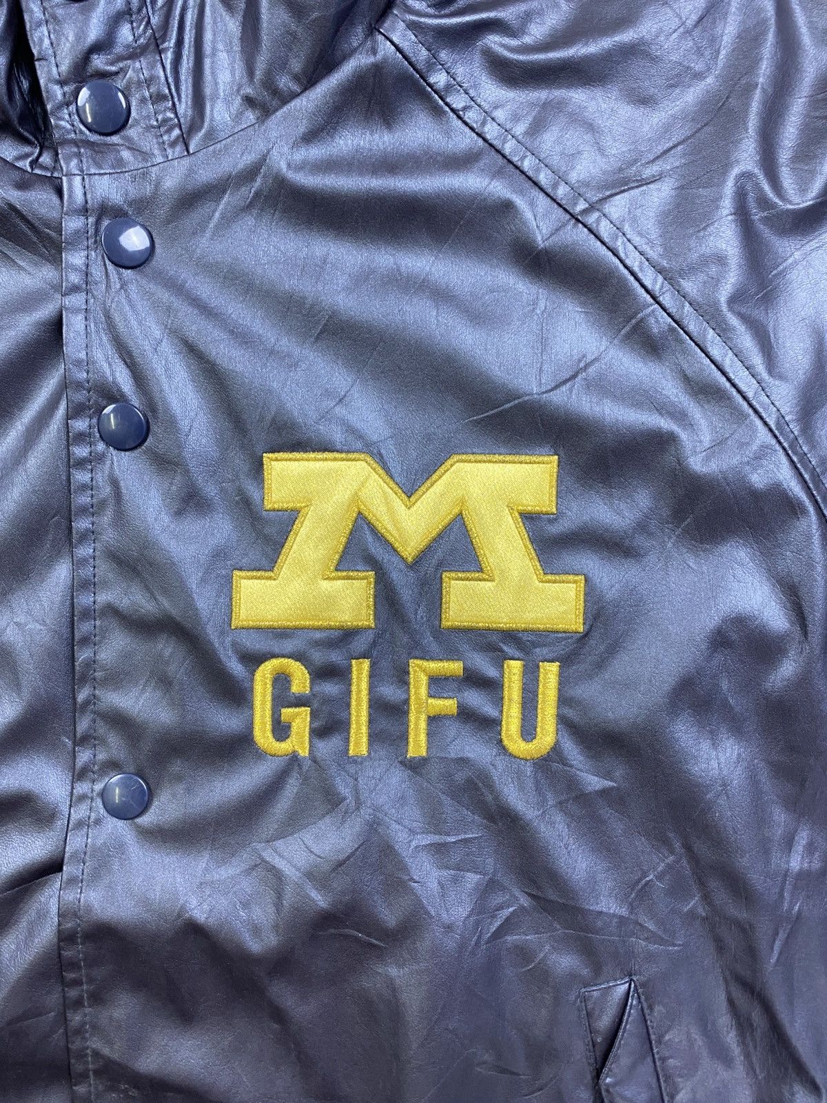 Japanese Brand × Mizuno × Vintage Vintage 90s Mizuno Gifu Japan Baseball Team Bombers Jacket Size US L / EU 52-54 / 3 - 6 Thumbnail