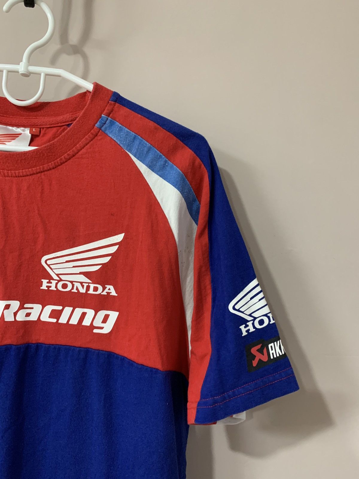 Honda Mens Honda Racing T Shirt Retro Motorsport Size L Size US L / EU 52-54 / 3 - 4 Thumbnail