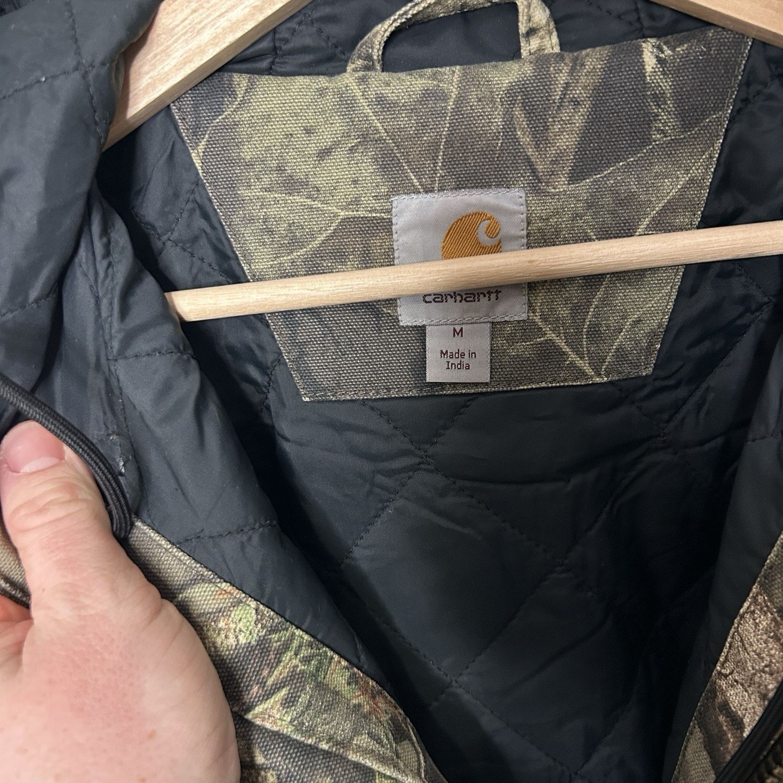 Carhartt Carhartt Quilt-Lined Active Jacket “Mossy Oak Camo” Size US M / EU 48-50 / 2 - 11 Thumbnail