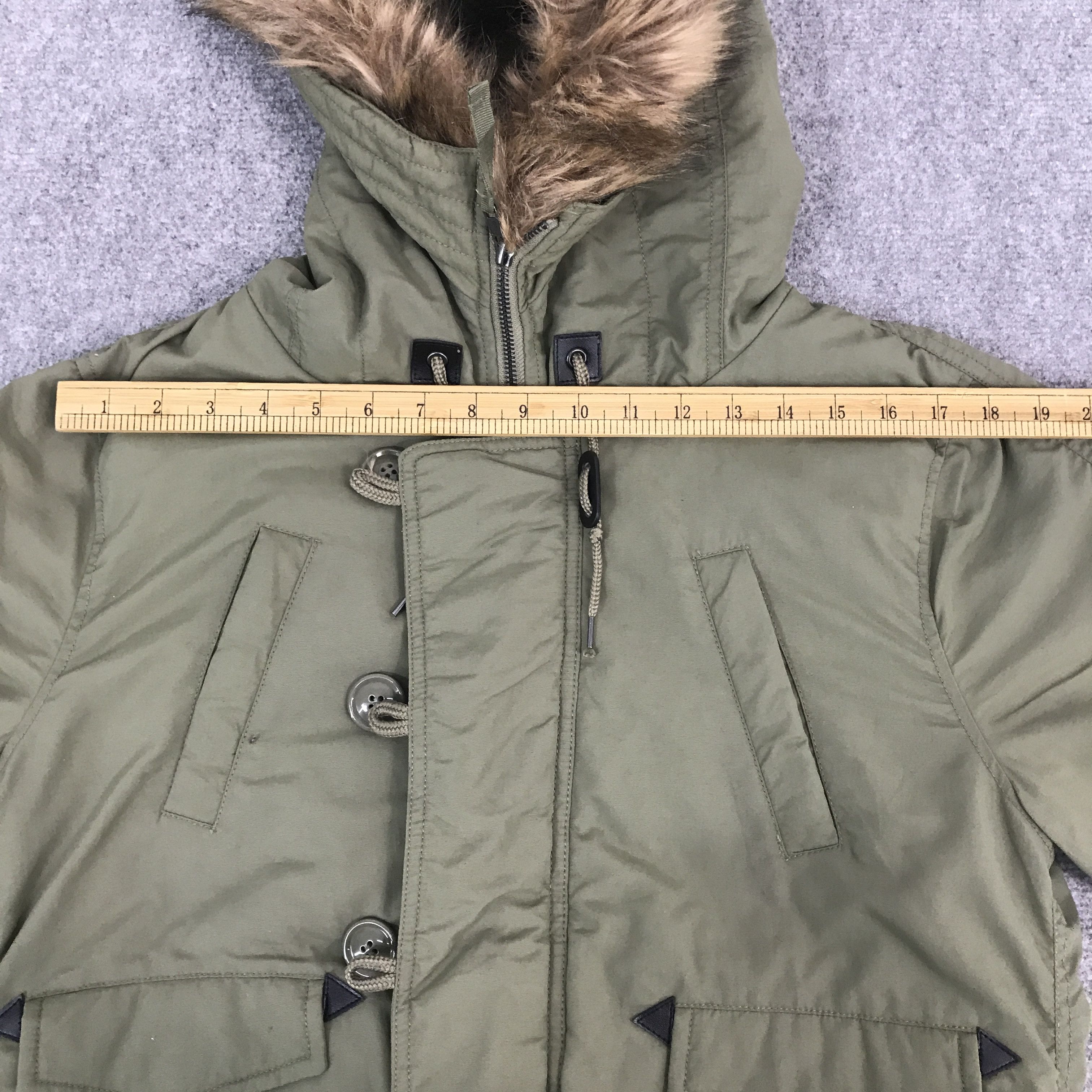Japanese Brand × LOWRYS FARM Rare design fur hoodie japan style lowrys farm jacket Size US L / EU 52-54 / 3 - 5 Thumbnail