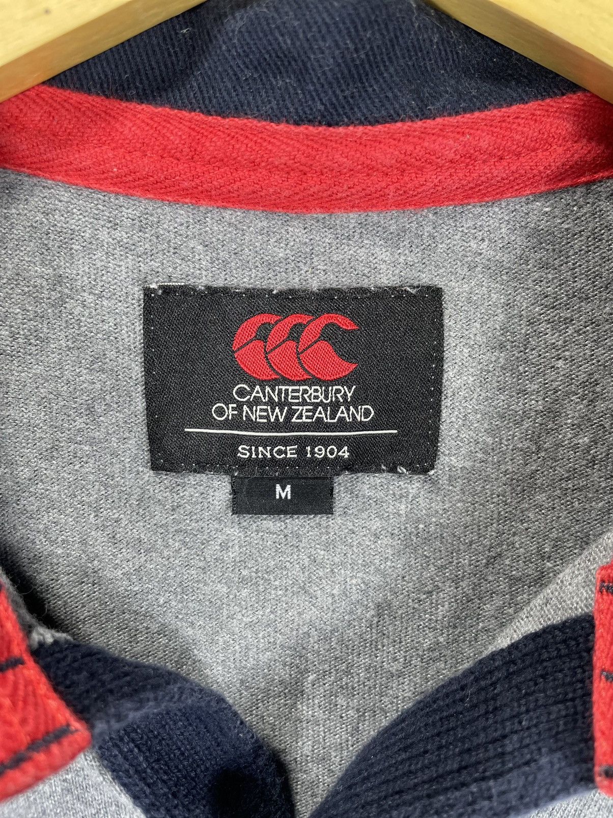 Canterbury of New Zealand × Vintage Vintage Canterbury New Zealand Rugby Polo Shir Size US M / EU 48-50 / 2 - 5 Thumbnail