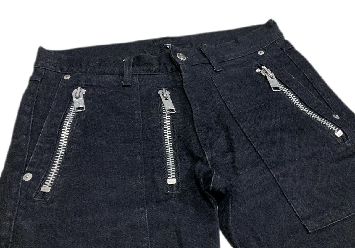 99%IS- 🔥Rare 99%IS Multi Zipper Denim Punk Size US 30 / EU 46 - 4 Thumbnail