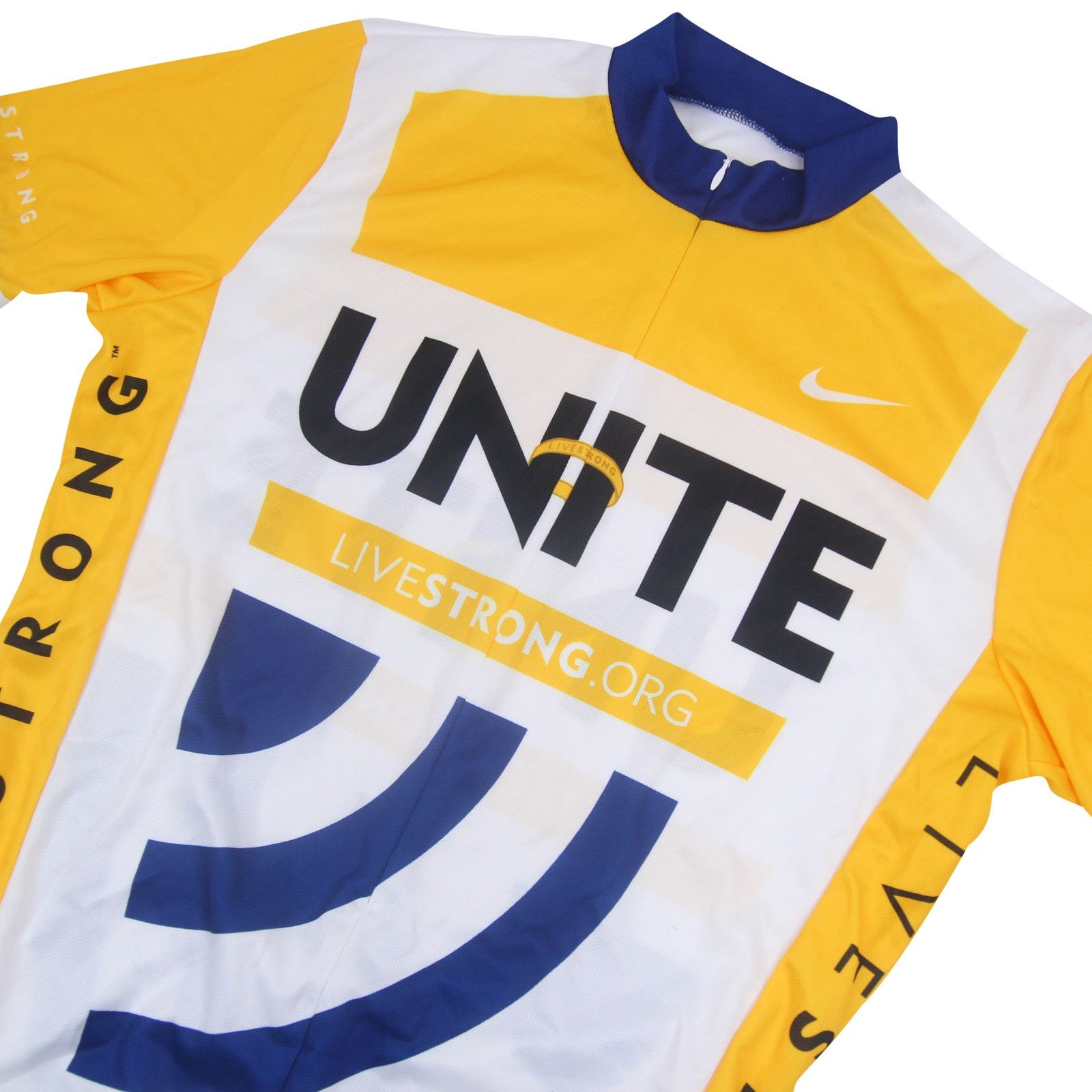 Nike × Vintage Vintage Nike Livestrong Unite Cycling Jersey Size US XXL / EU 58 / 5 - 2 Thumbnail
