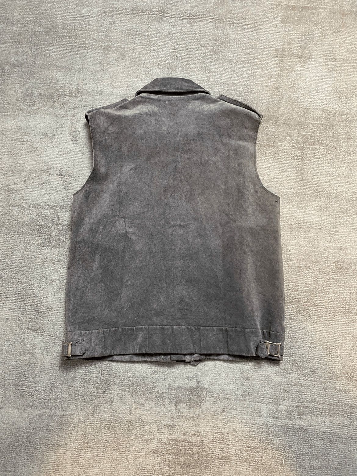 Number (N)ine Sz 2 Number Nine Suede Inside Silk Vest-2505 Size US M / EU 48-50 / 2 - 6 Thumbnail