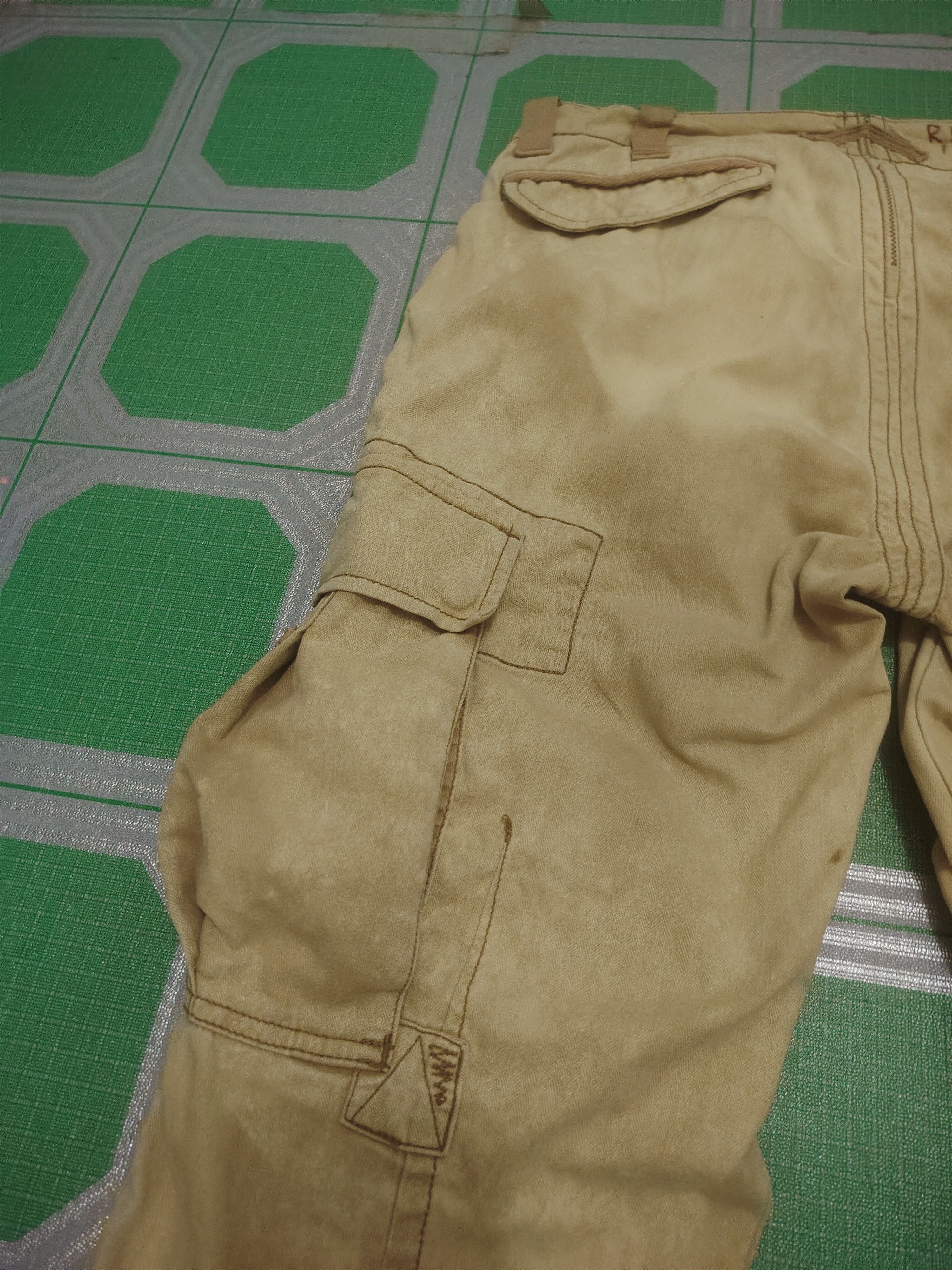 Polo Ralph Lauren Vtg Polo RL Multipocket distressed Bleachers Cargo Pants Size US 32 / EU 48 - 17 Thumbnail