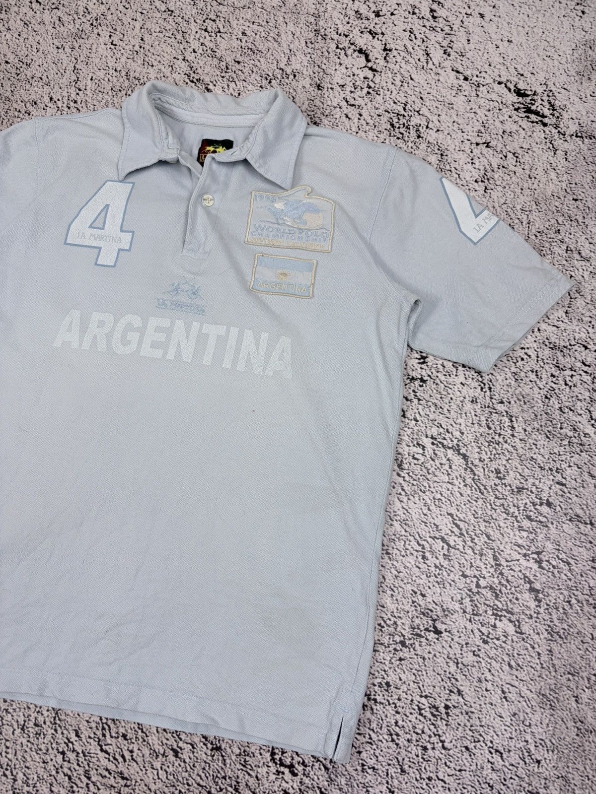 La Martina La Martina Argentina Polo Team World Championship Blue M Size US M / EU 48-50 / 2 - 4 Thumbnail