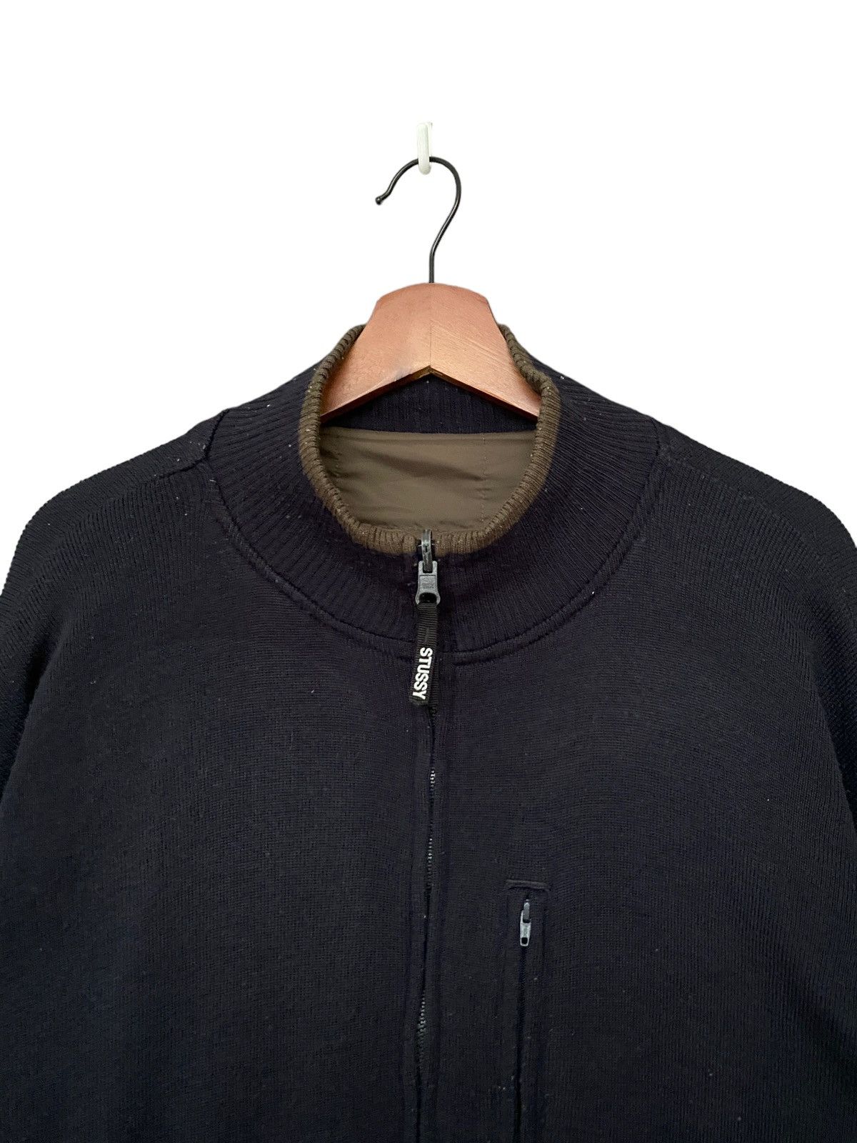 Stussy Vintage Japanese Brand Stussy Reversible Puffer Jacket 2000s Size US L / EU 52-54 / 3 - 6 Thumbnail