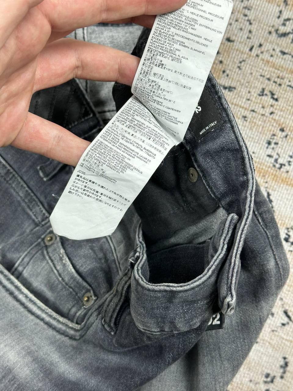 Dsquared2 Dsquared2 Dark Jeans Punk Skinny Pants Size US 32 / EU 48 - 10 Thumbnail